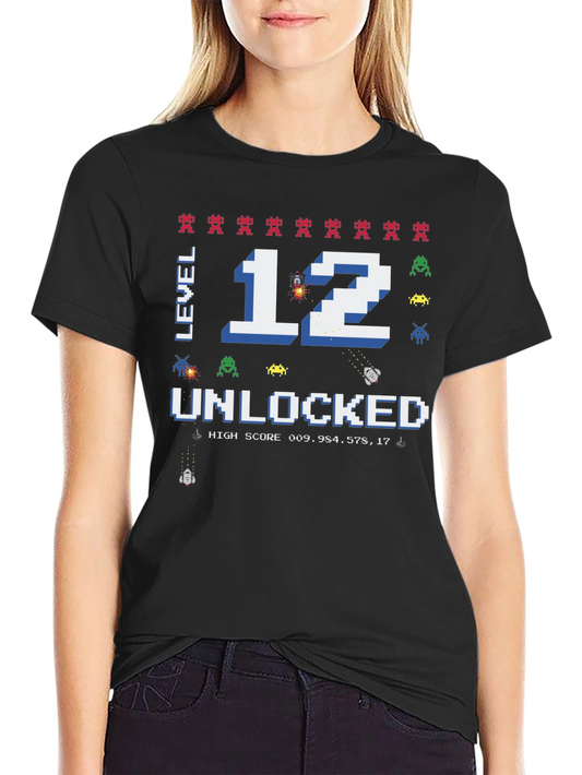 Level 12 Unlocked Gamer T-Shirt