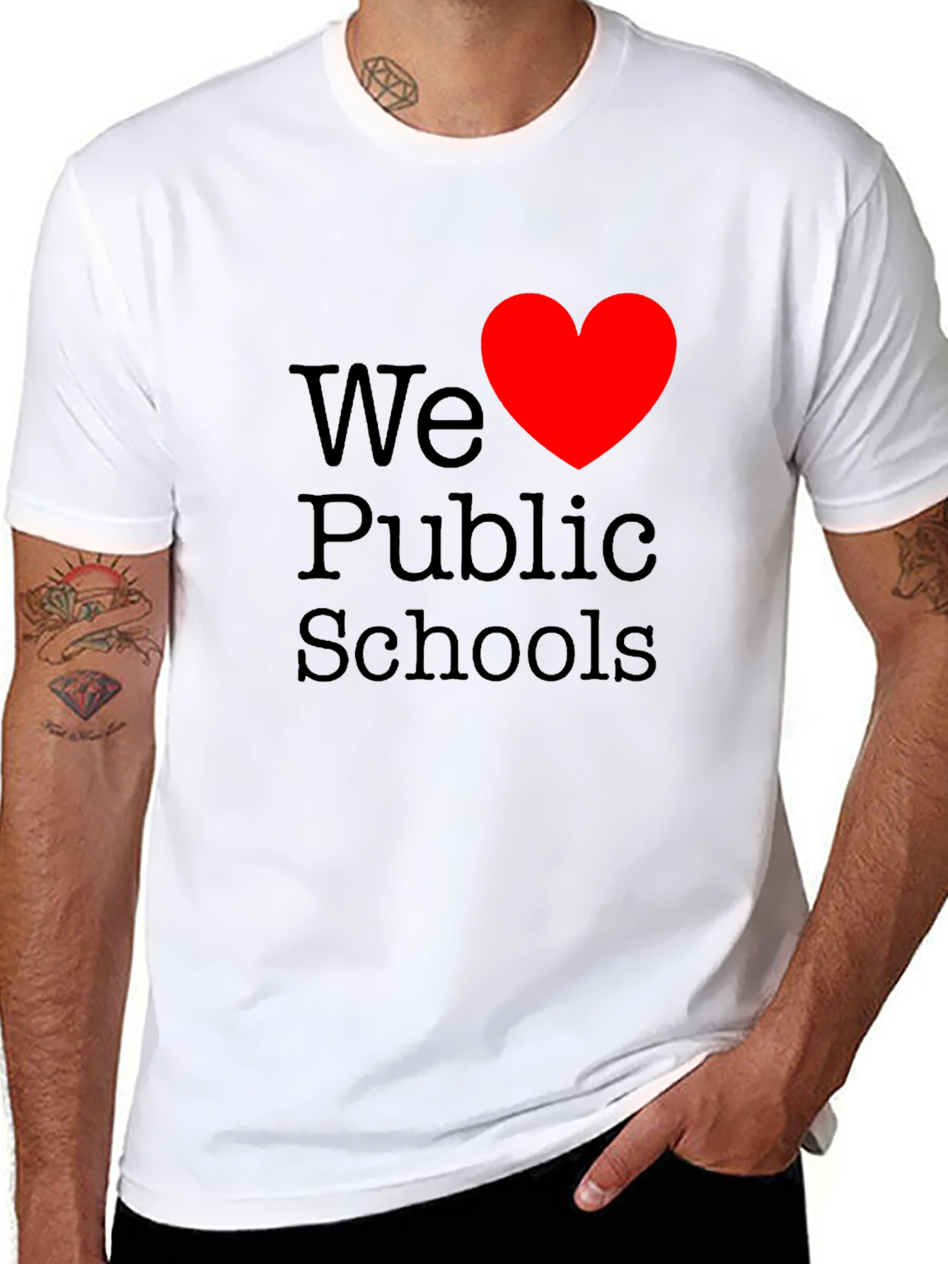 We Love Public Schools T-Shirt