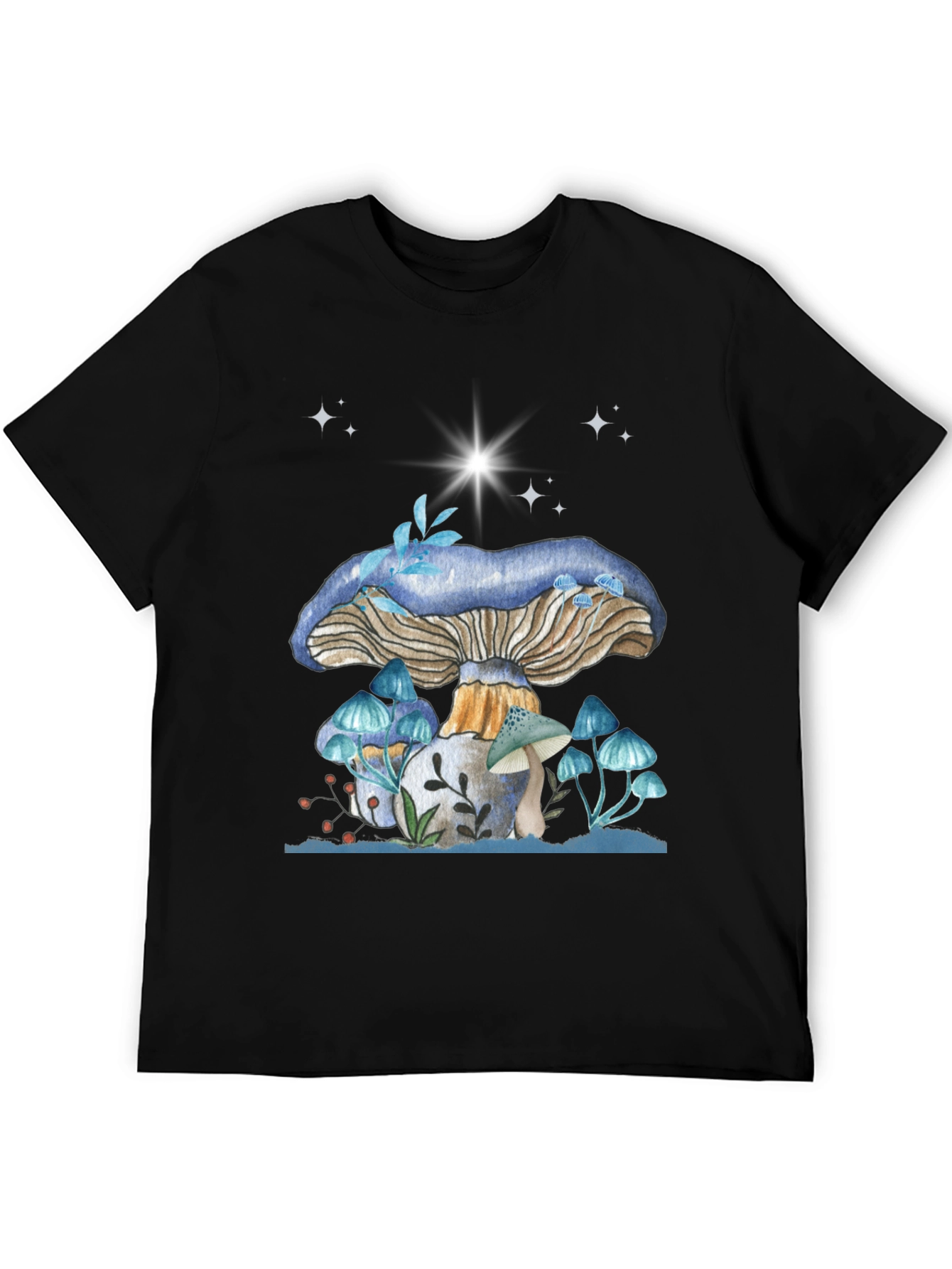 Mushroom Graphic Tee - Whimsical Design