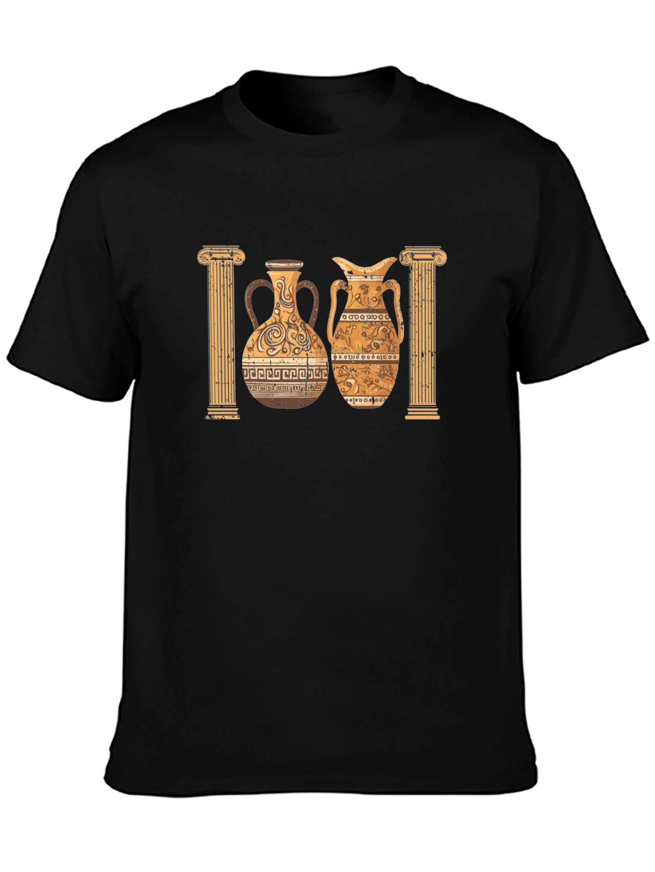 Ancient Greek Pottery Graphic Tee