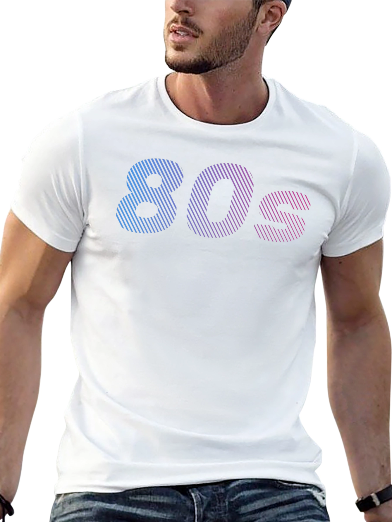 Retro 80s Graphic T-Shirt - Classic Style