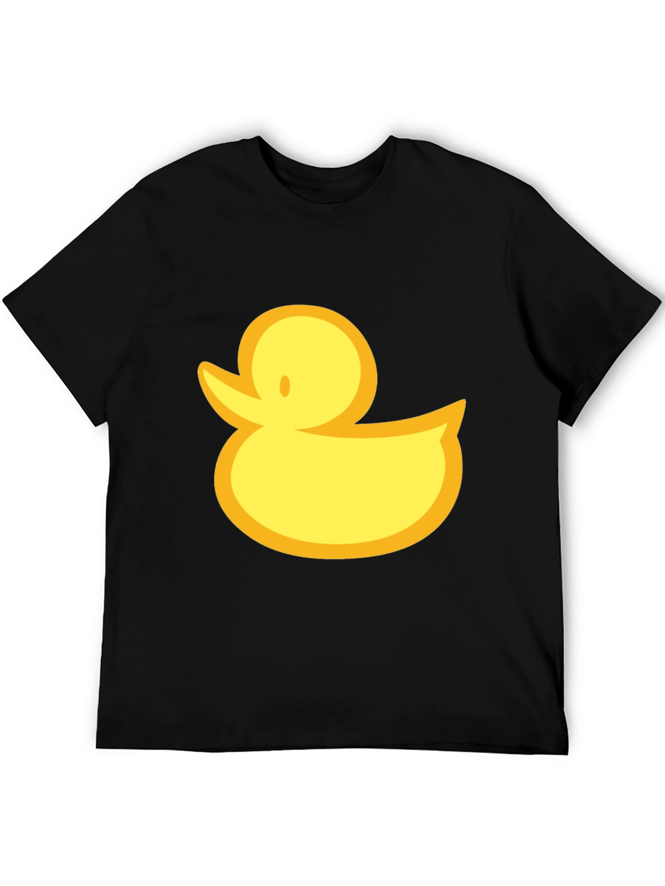 Duck Graphic Black T-Shirt - Casual Style
