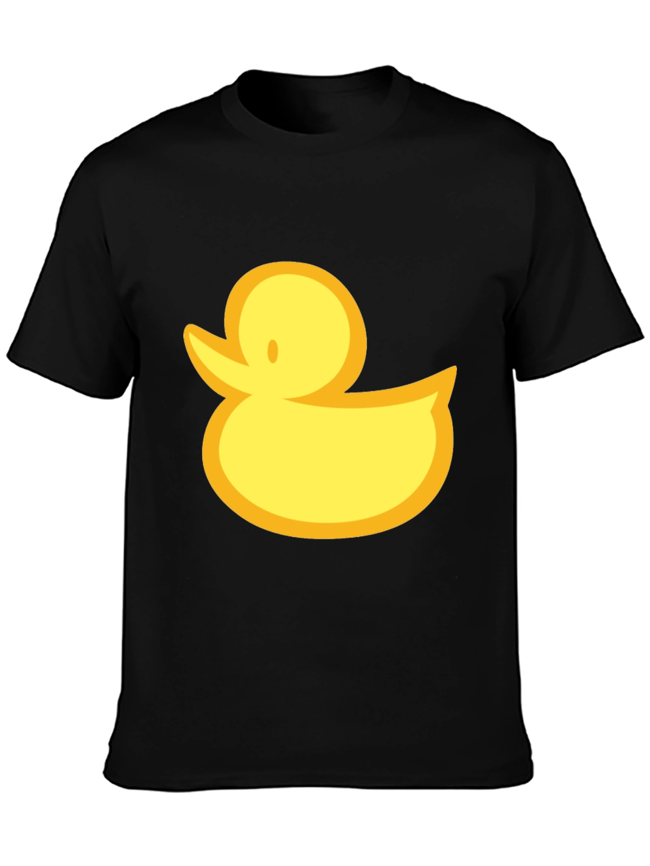 Duck Graphic Black T-Shirt - Casual Style