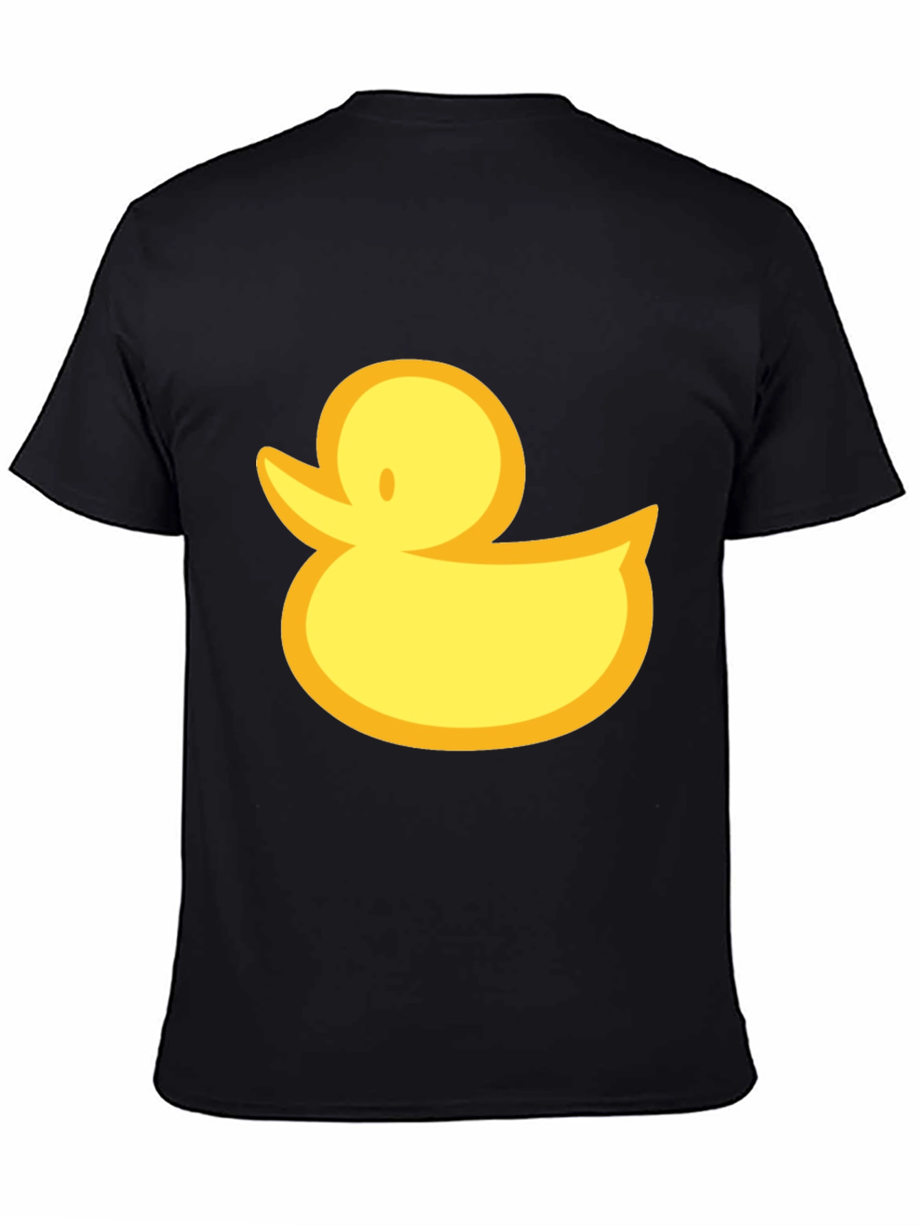 Duck Graphic Black T-Shirt - Casual Style
