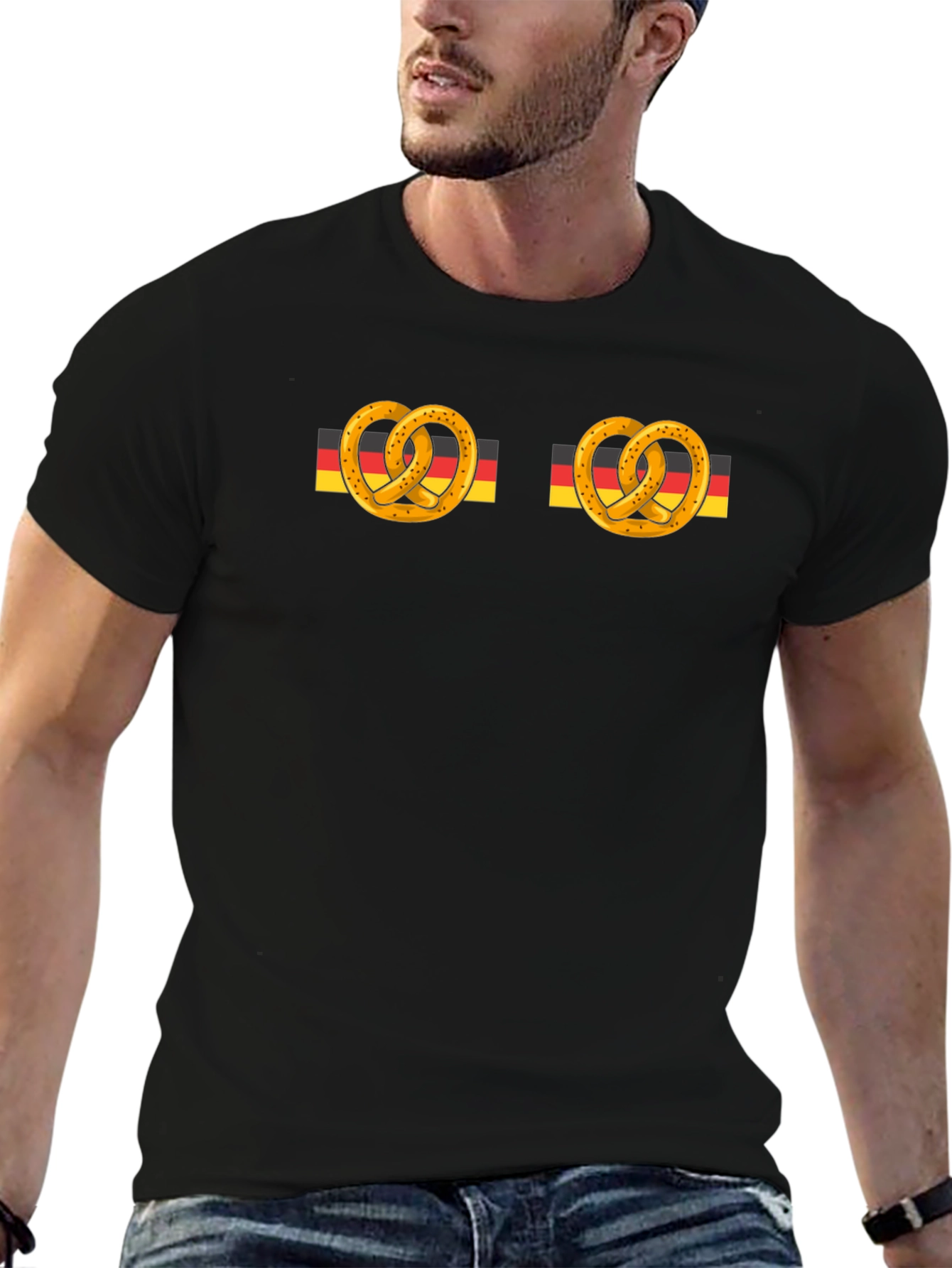 Germany Pretzel T-Shirt - Oktoberfest Style