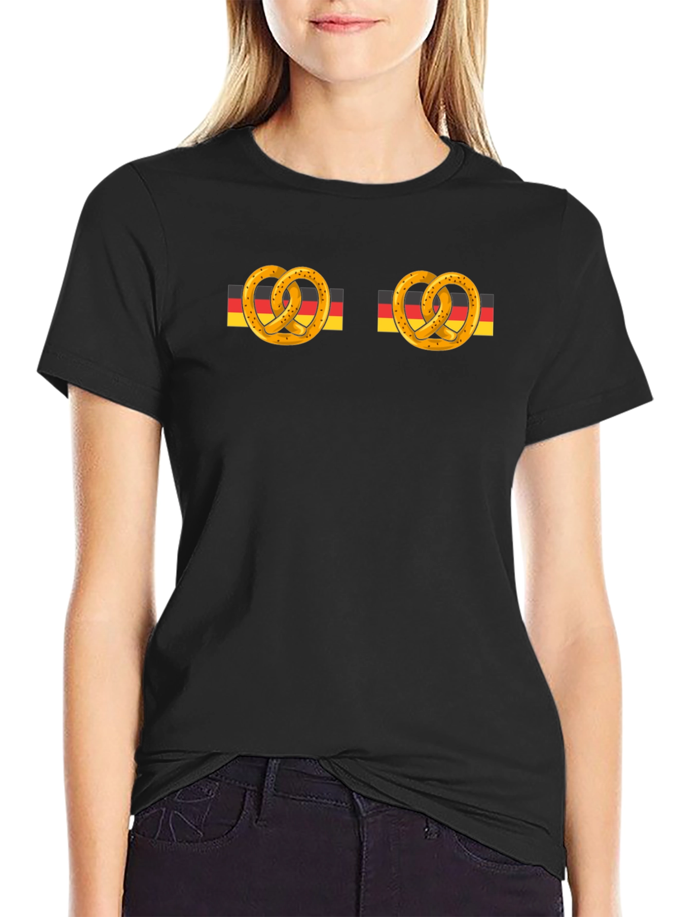 Germany Pretzel T-Shirt - Oktoberfest Style