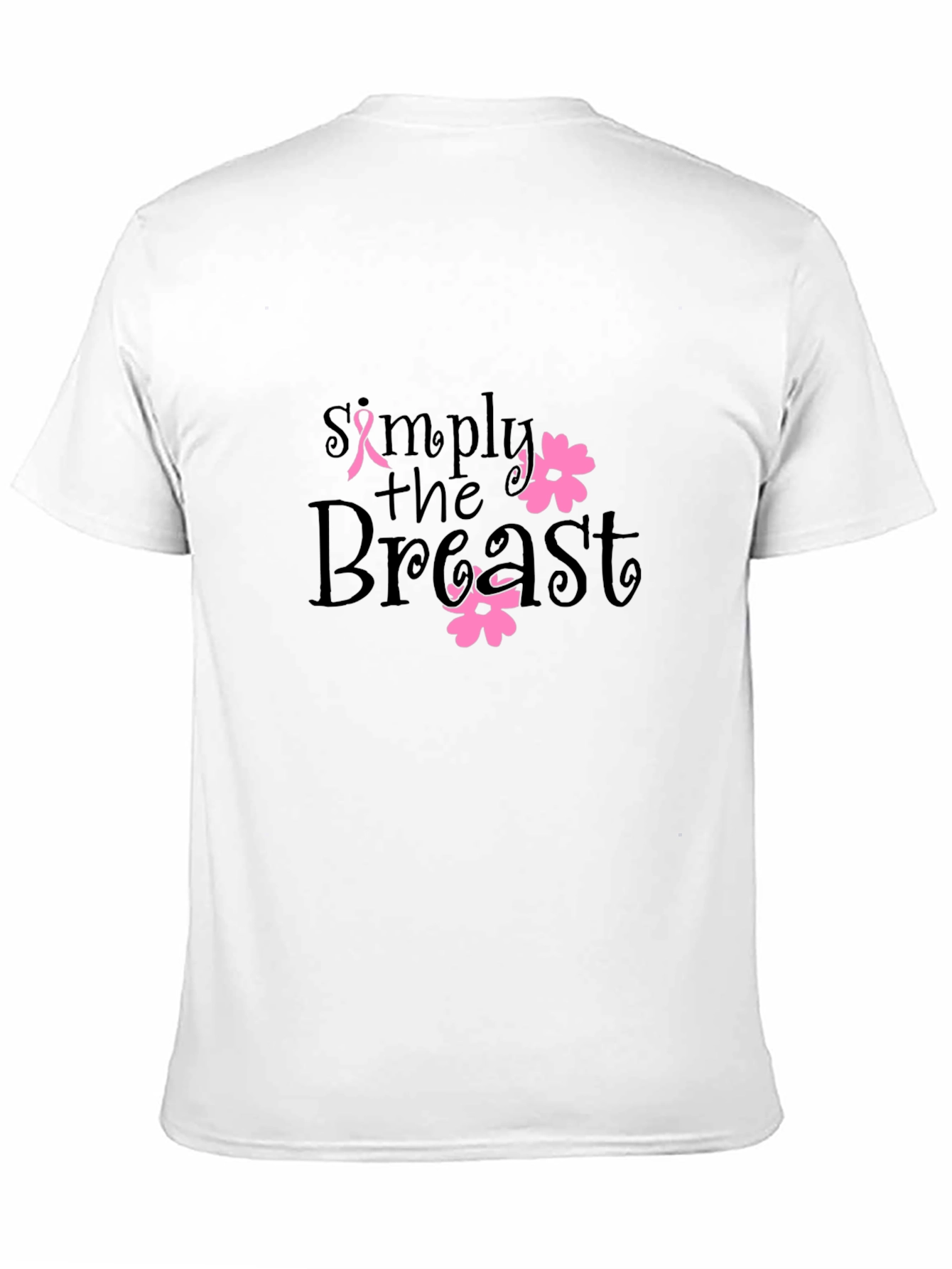 Simply The Breast Black T-Shirt