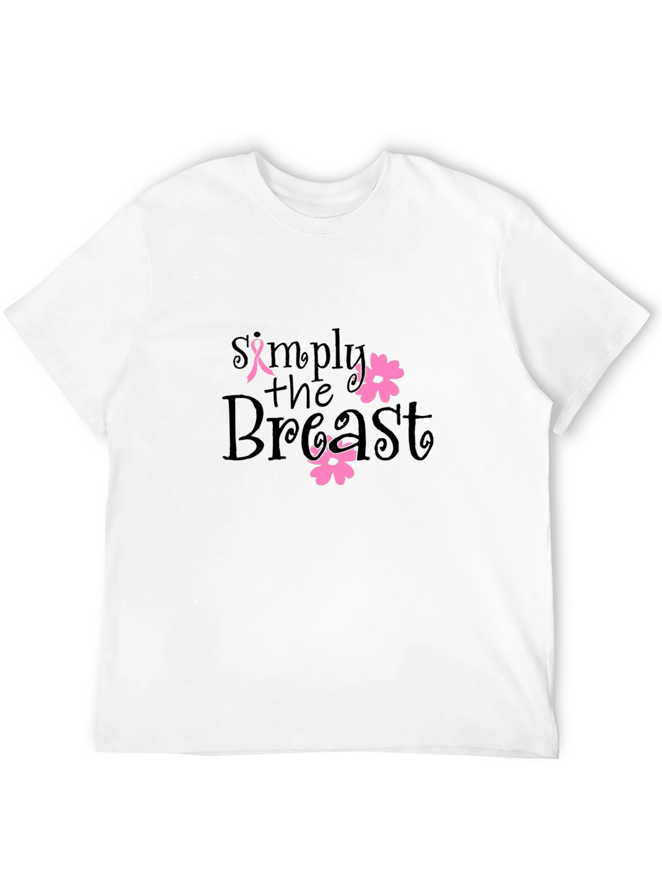 Simply The Breast Black T-Shirt