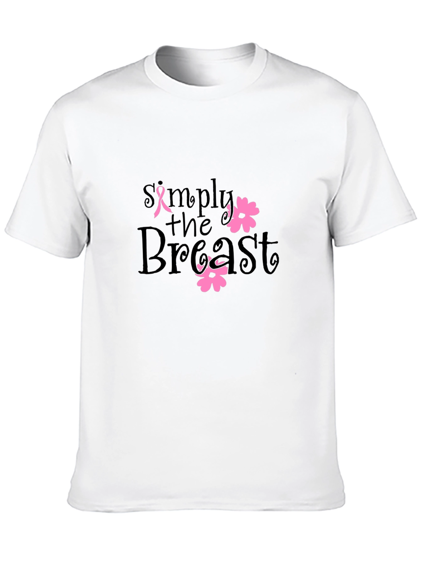 Simply The Breast Black T-Shirt