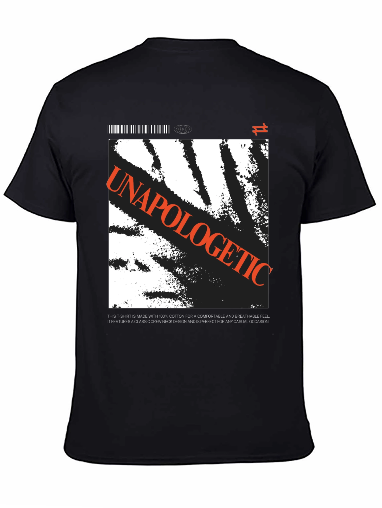 Unapologetic Graphic Print T-Shirt