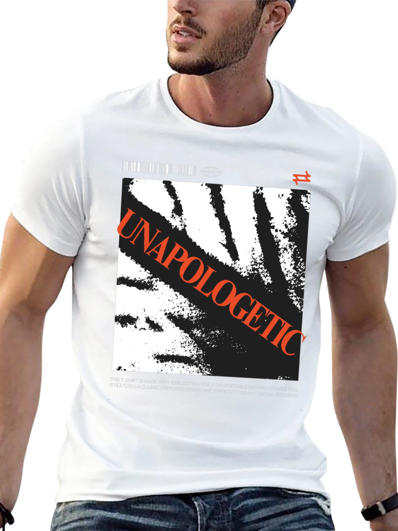 Unapologetic Graphic Print T-Shirt