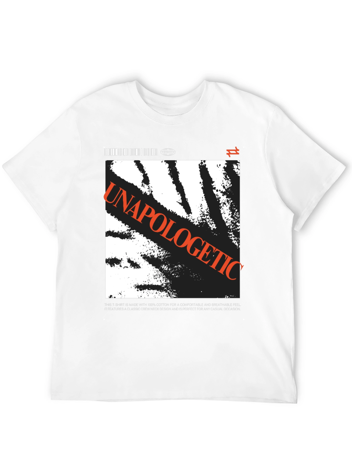 Unapologetic Graphic Print T-Shirt