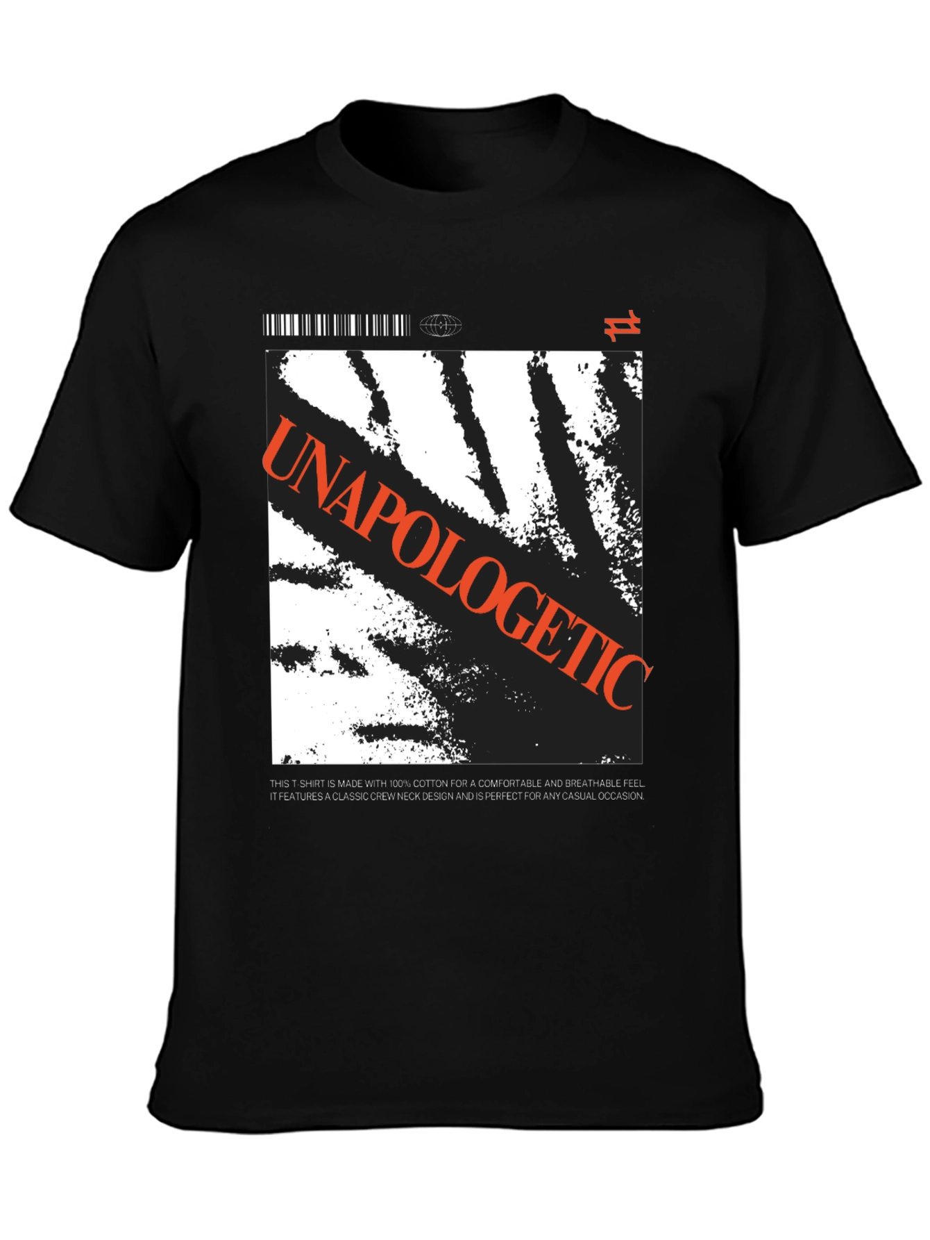 Unapologetic Graphic Print T-Shirt