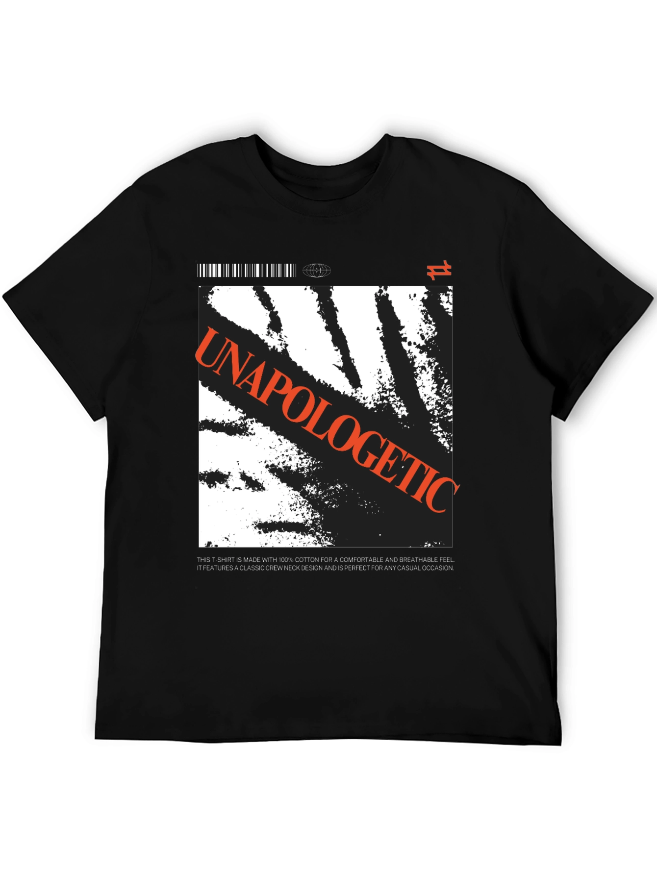 Unapologetic Graphic Print T-Shirt