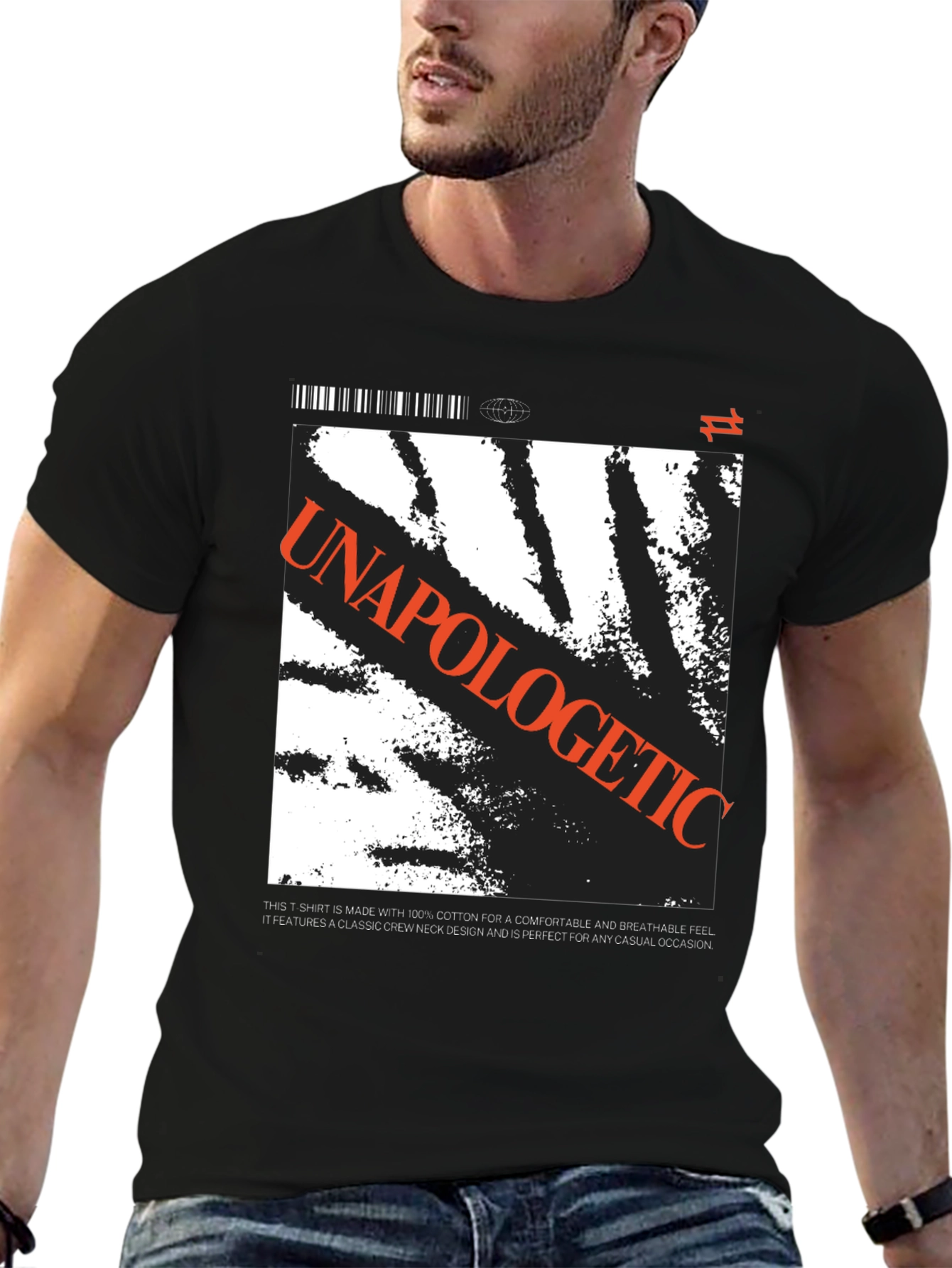 Unapologetic Graphic Print T-Shirt