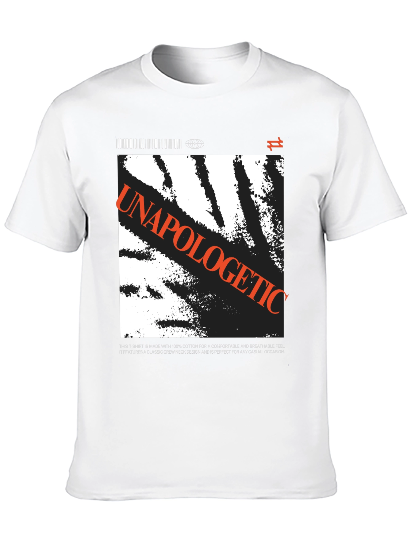 Unapologetic Graphic Print T-Shirt