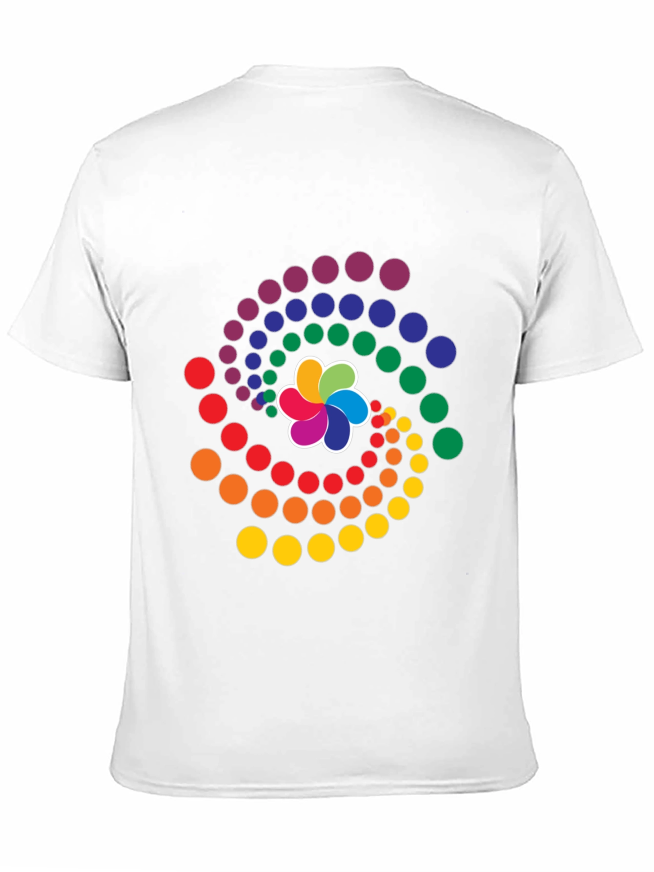 Rainbow Swirl Graphic Tee