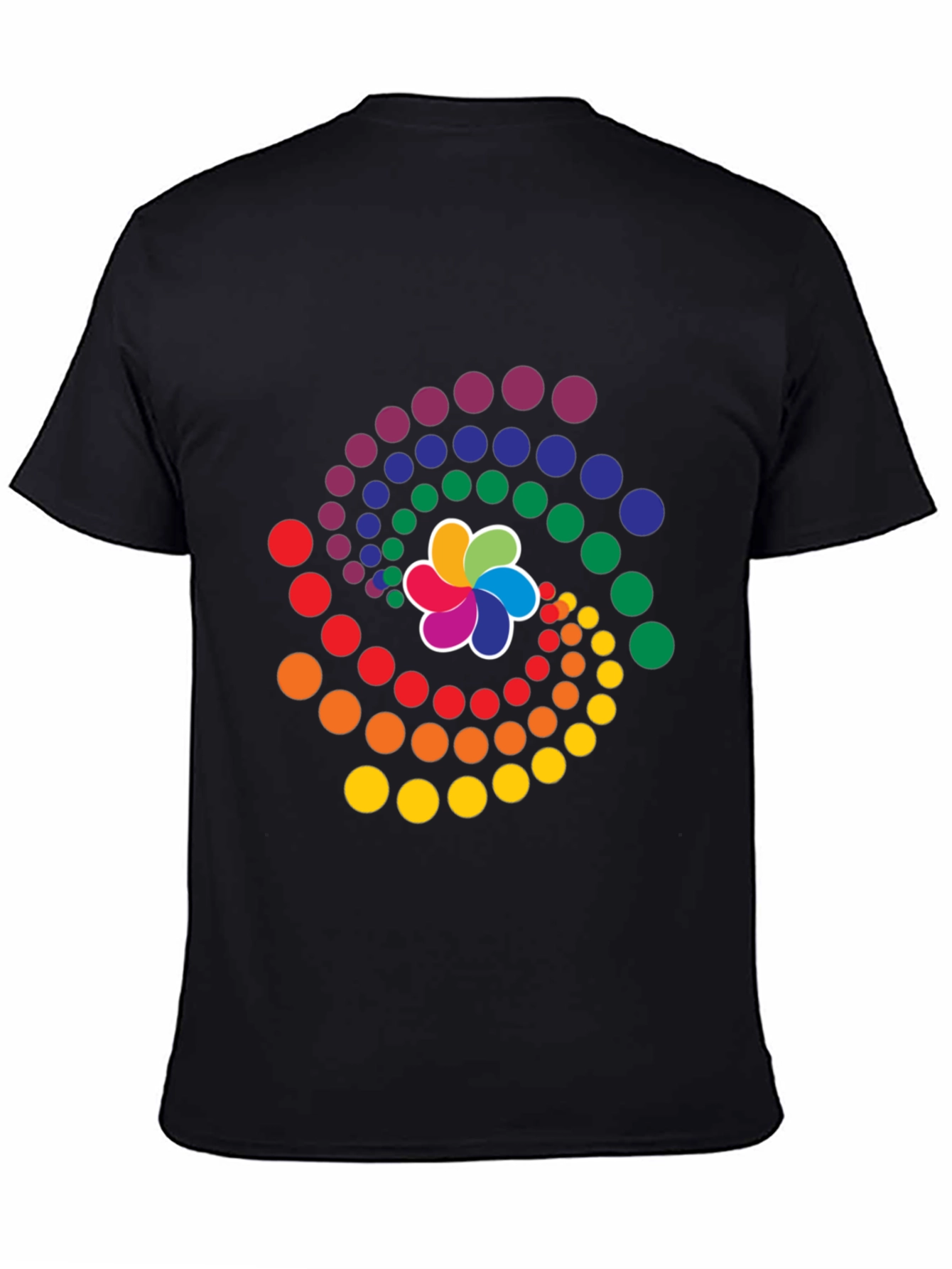 Rainbow Swirl Graphic Tee