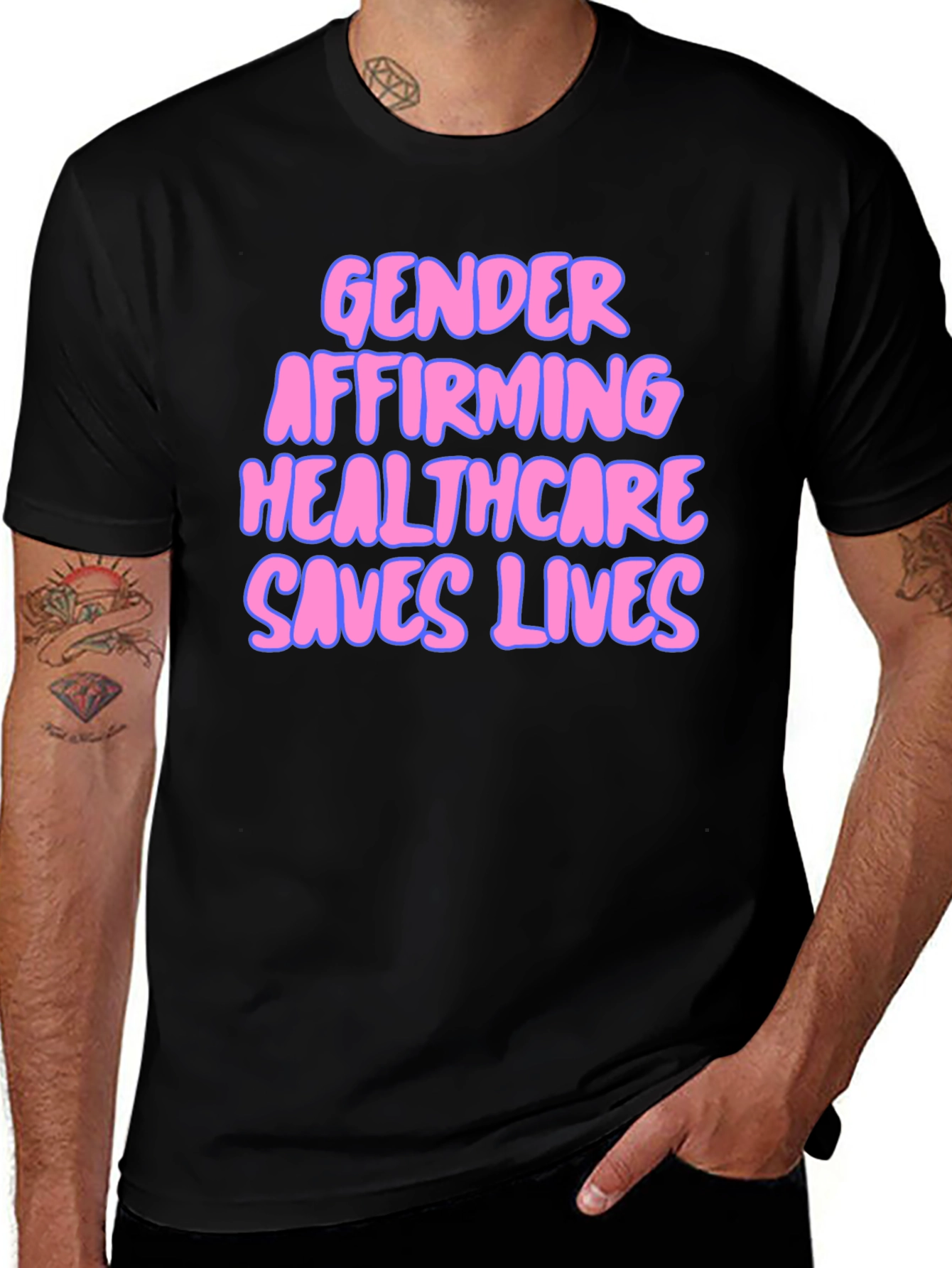 Gender Affirming Healthcare Saves Lives T-Shirt