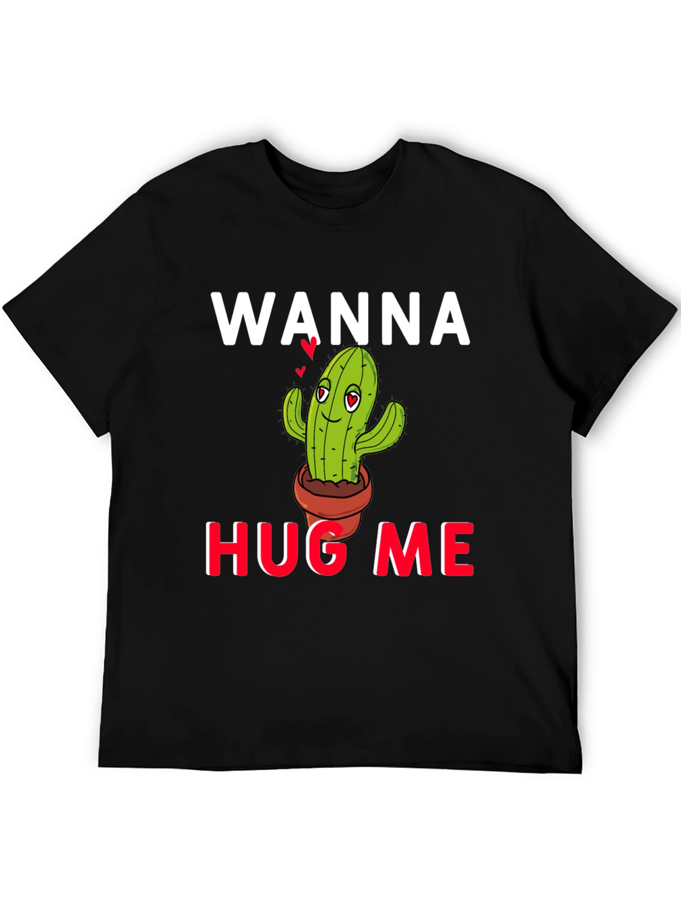 Wanna Hug Me? Cactus Graphic Tee