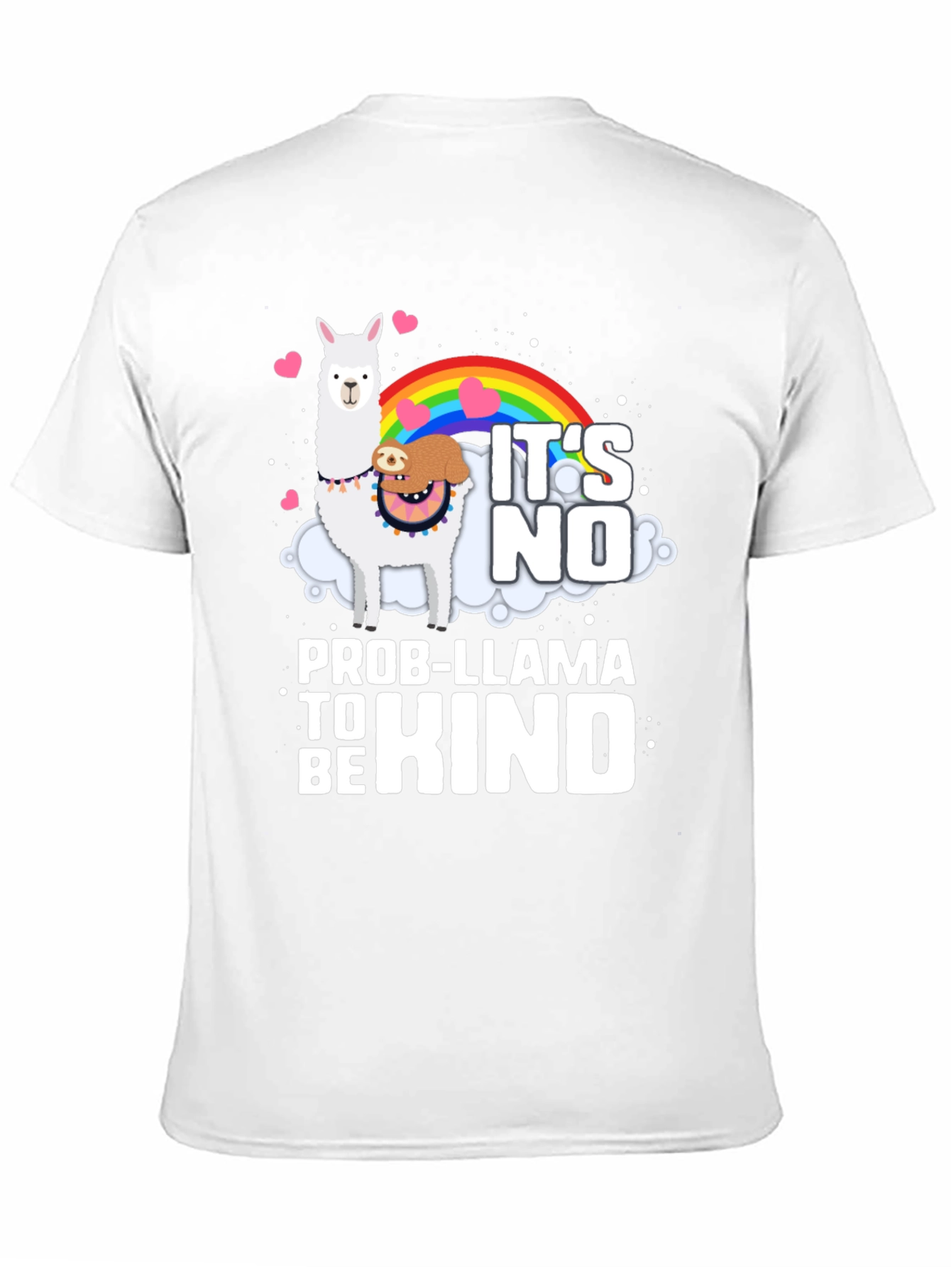 Its No Prob-Llama to Be Kind Graphic Tee