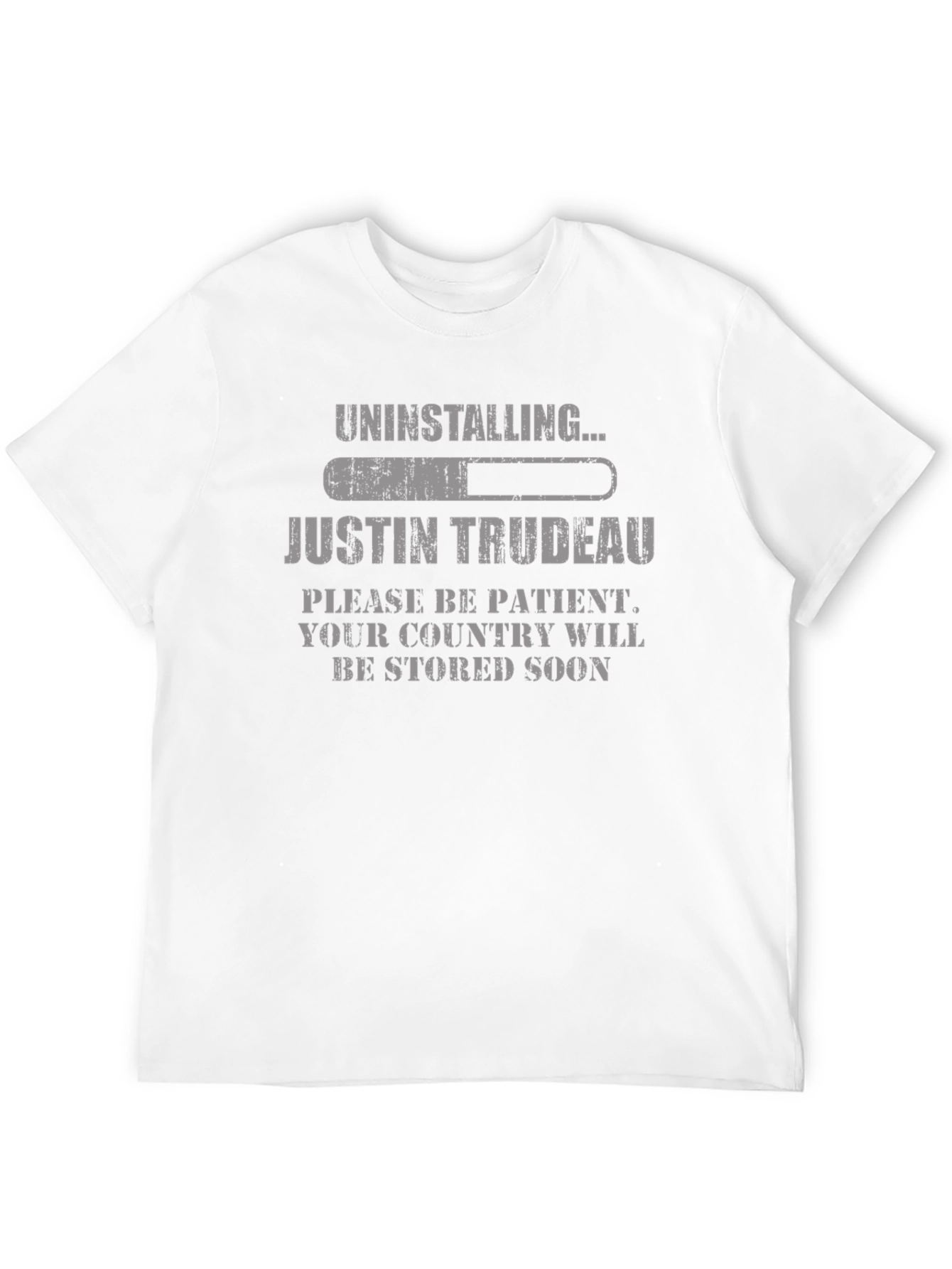 Unistalling Justin Trudeau Graphic Tee