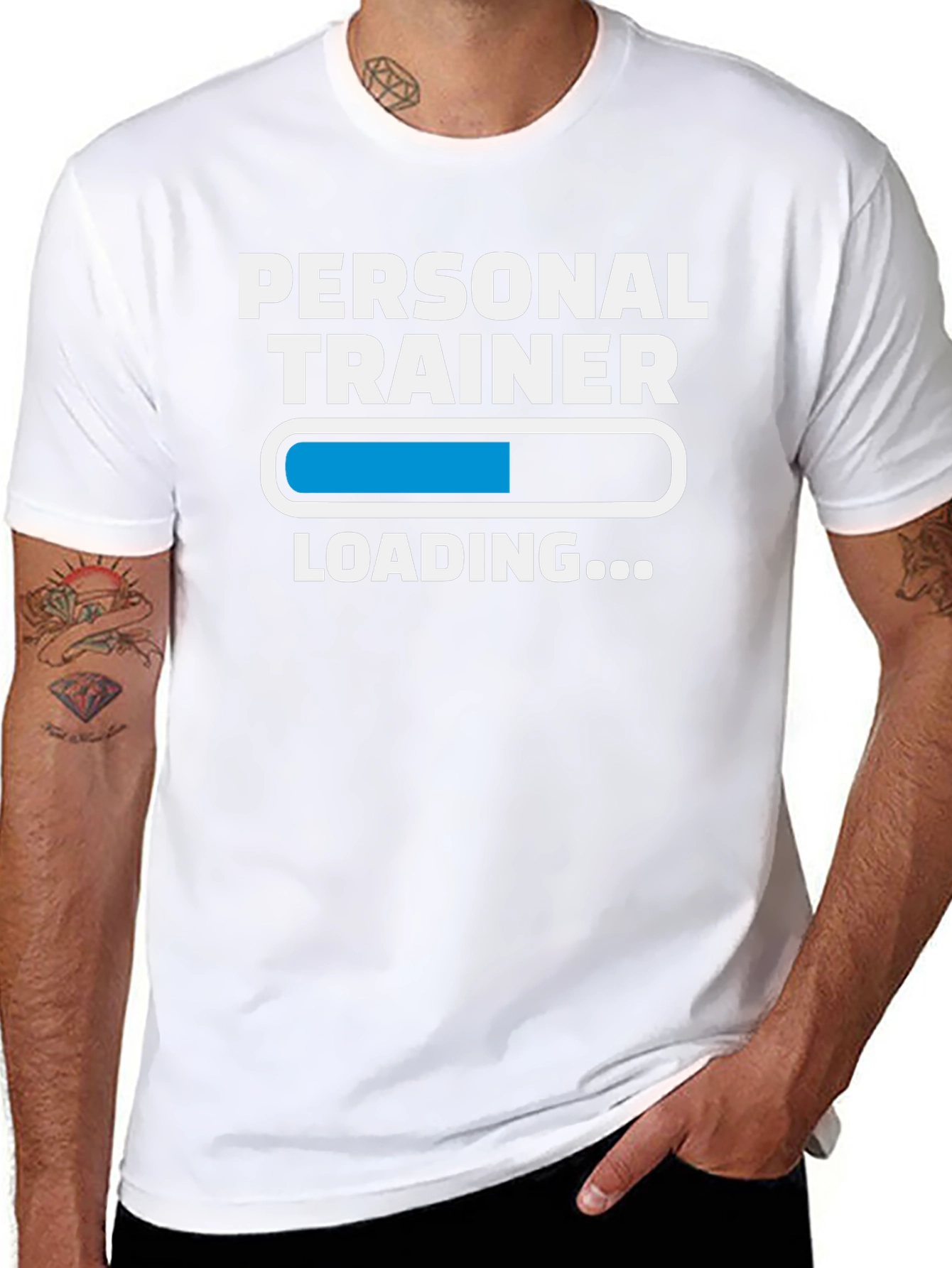 Personal Trainer Loading T-Shirt - Workout Motivation