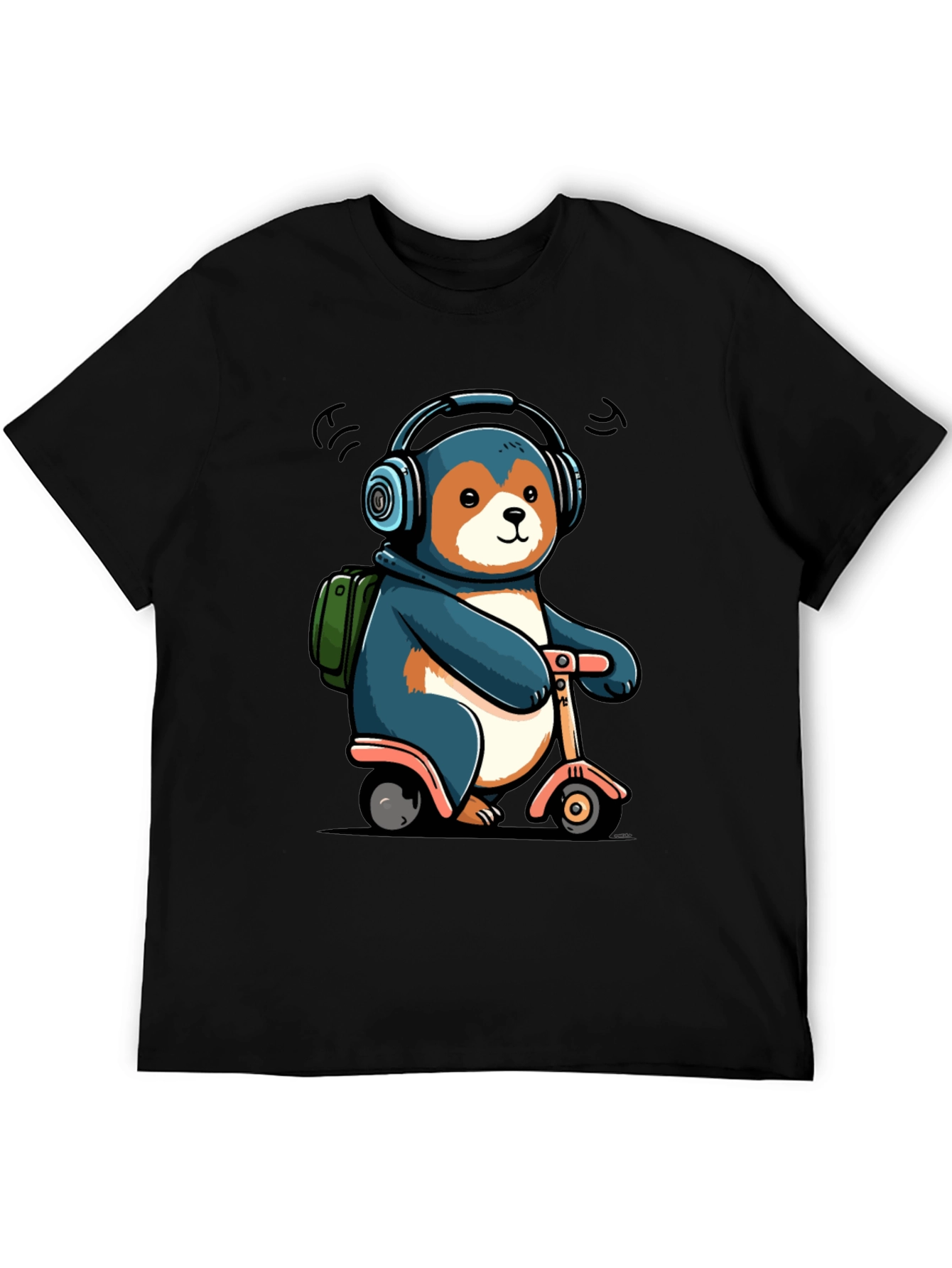 Cool Bear Scooter T-Shirt