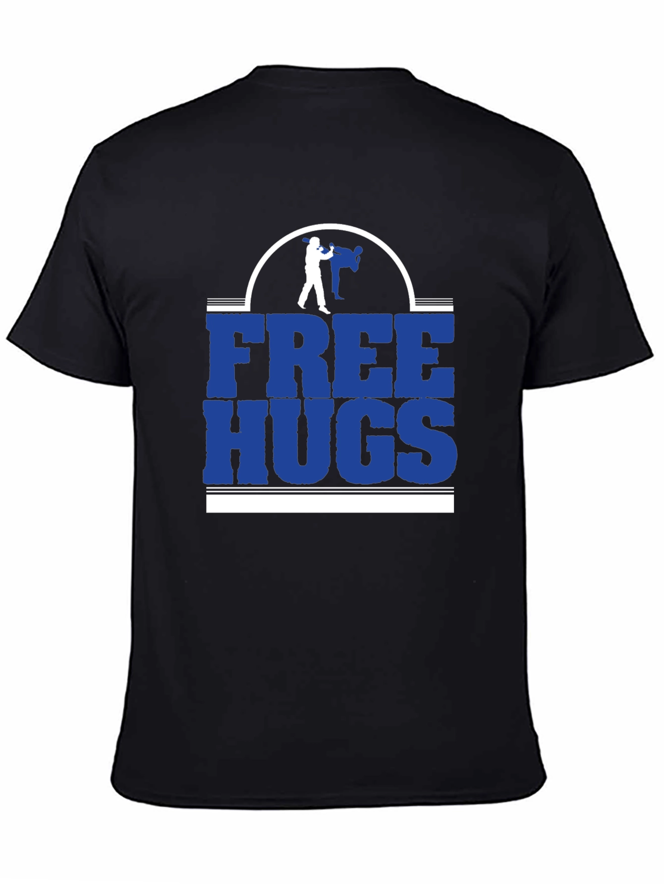 Free Hugs Martial Arts Graphic Tee