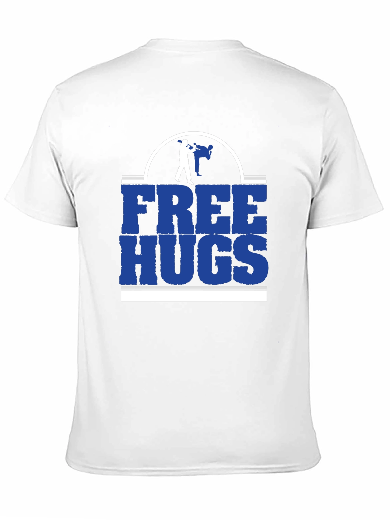 Free Hugs Martial Arts Graphic Tee