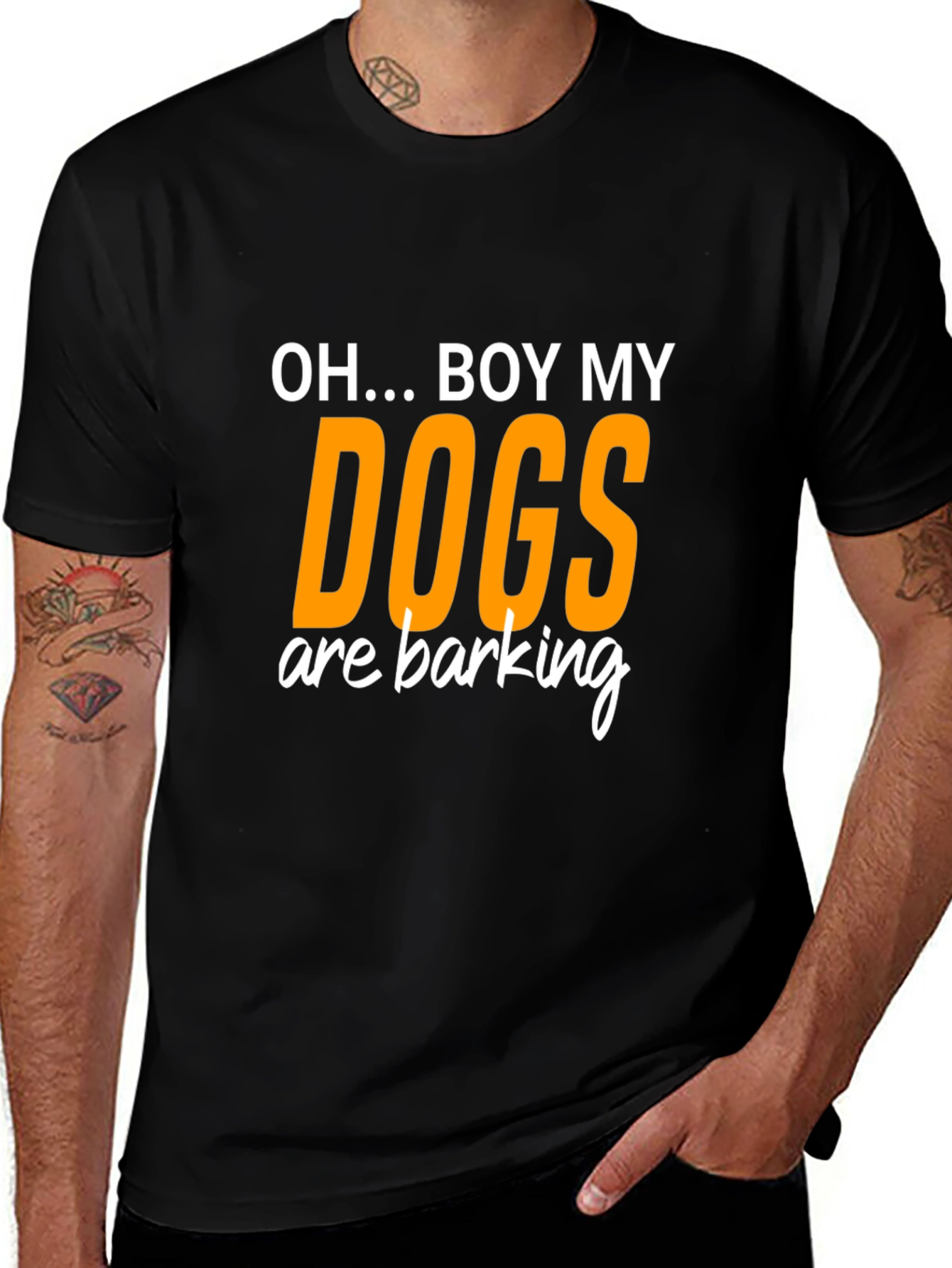 Funny Dog Lover T-Shirt - Dogs Are Barking