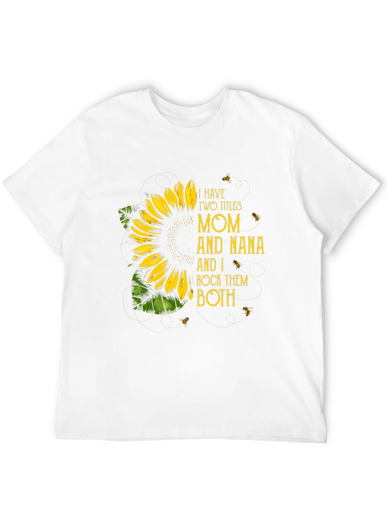 Mom and Nana Sunflower Graphic Tee
