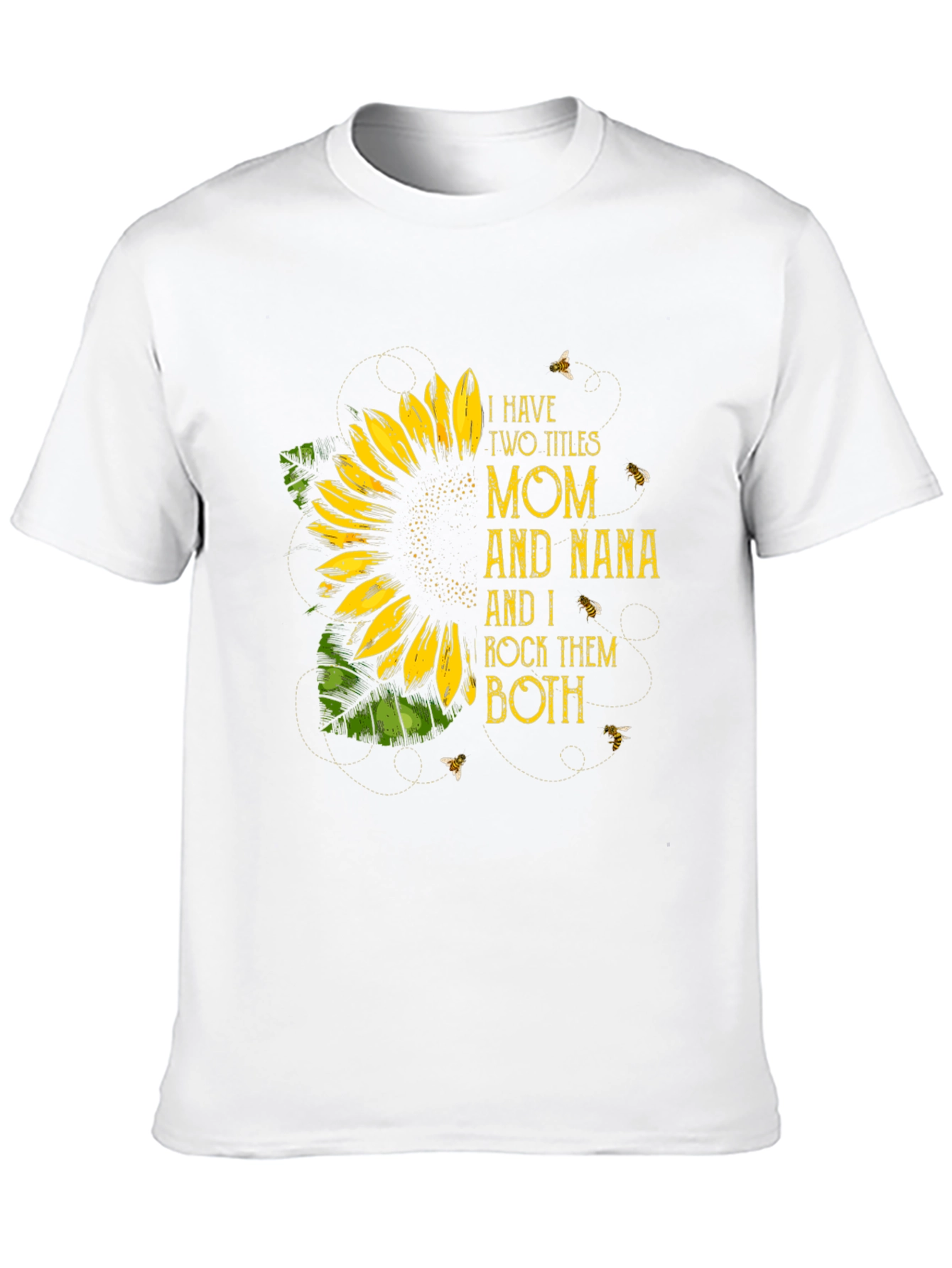Mom and Nana Sunflower Graphic Tee