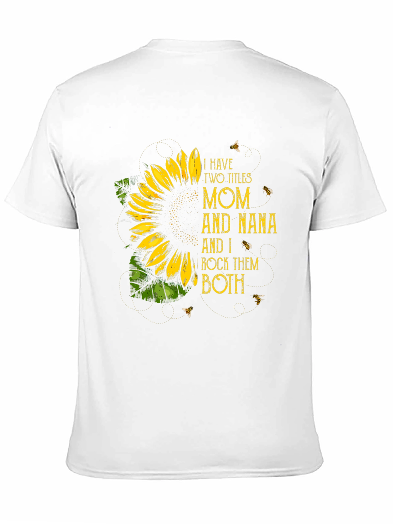 Mom and Nana Sunflower Graphic Tee