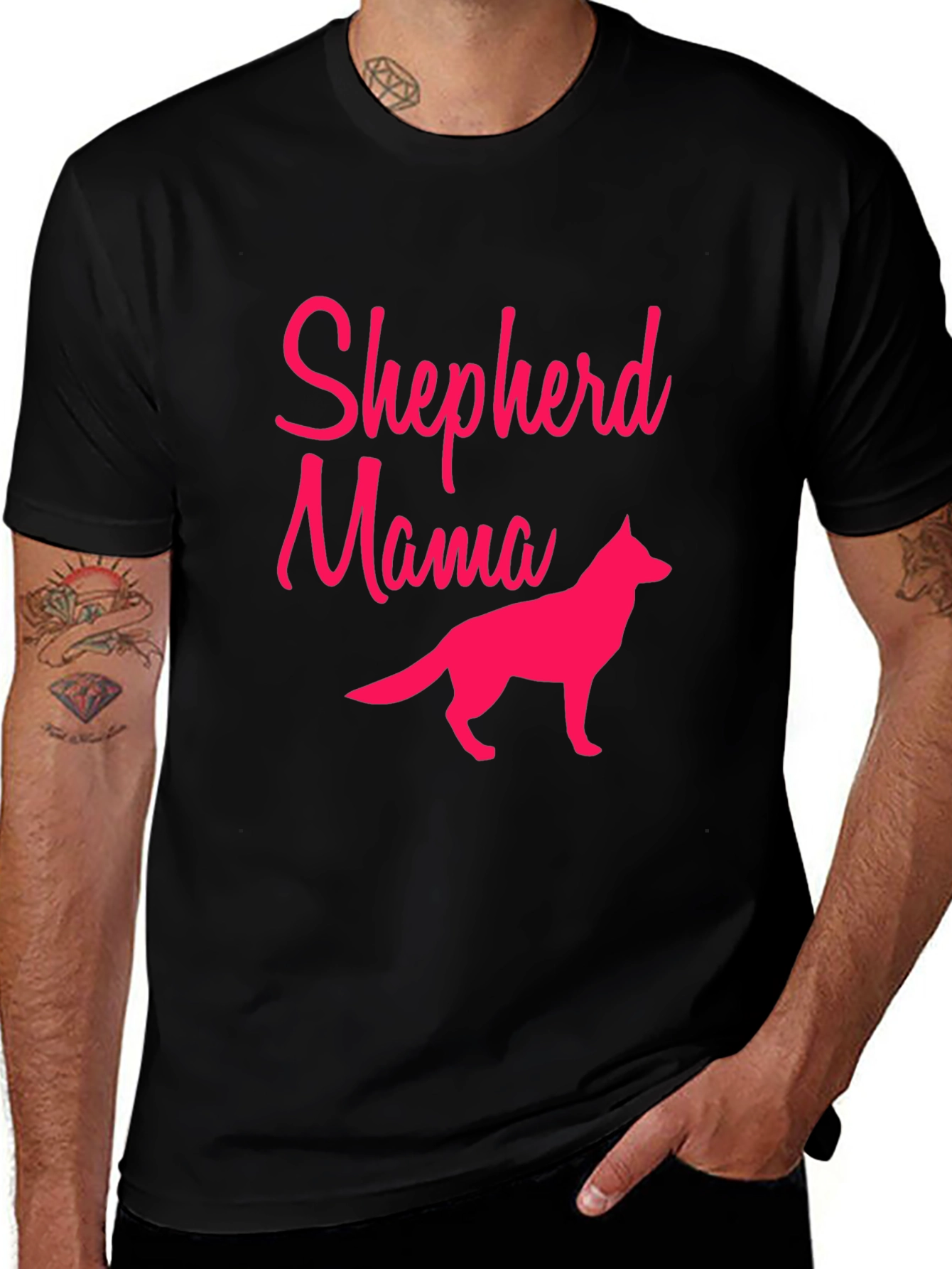 Shepherd Mama T-Shirt - Dog Lover Tee