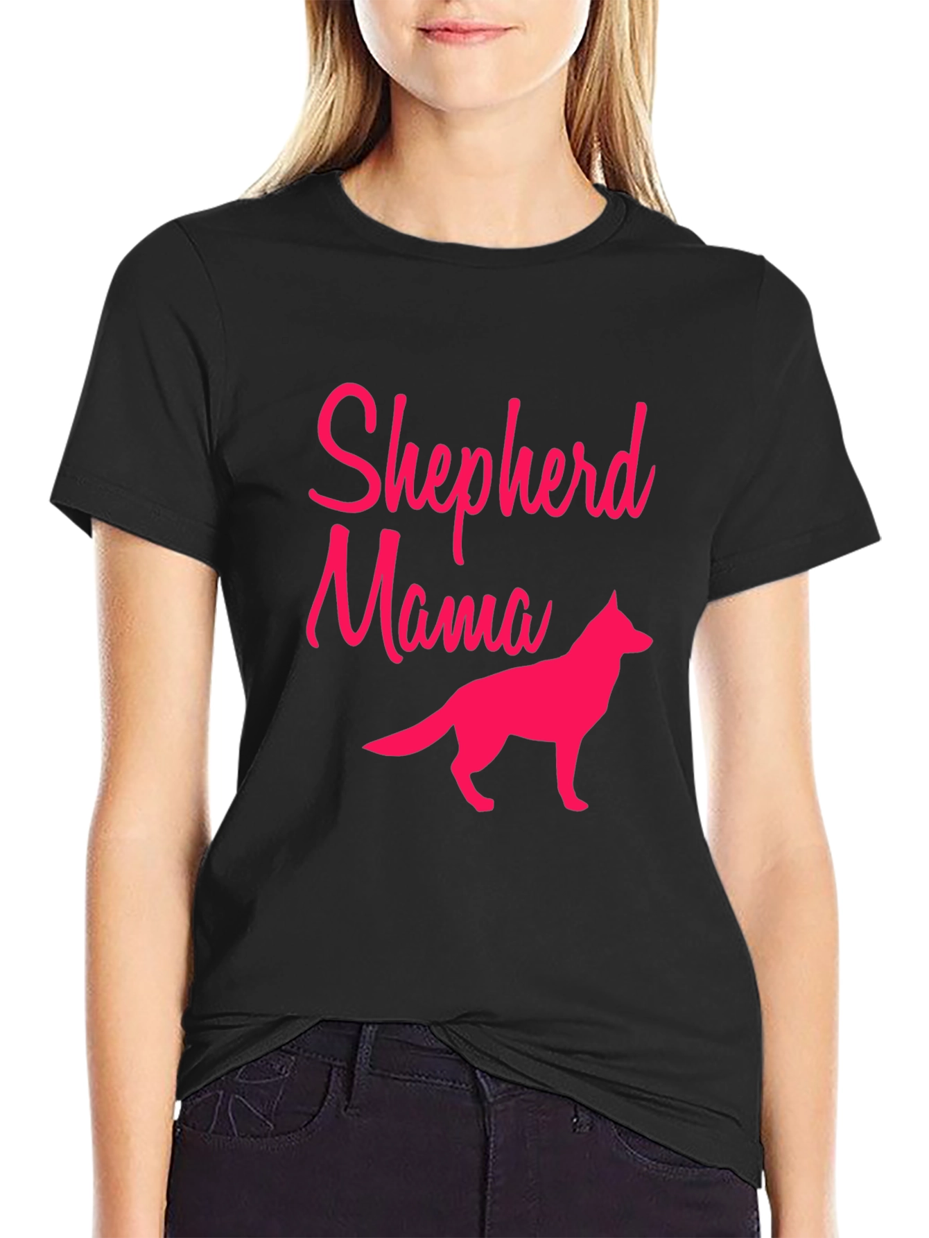 Shepherd Mama T-Shirt - Dog Lover Tee