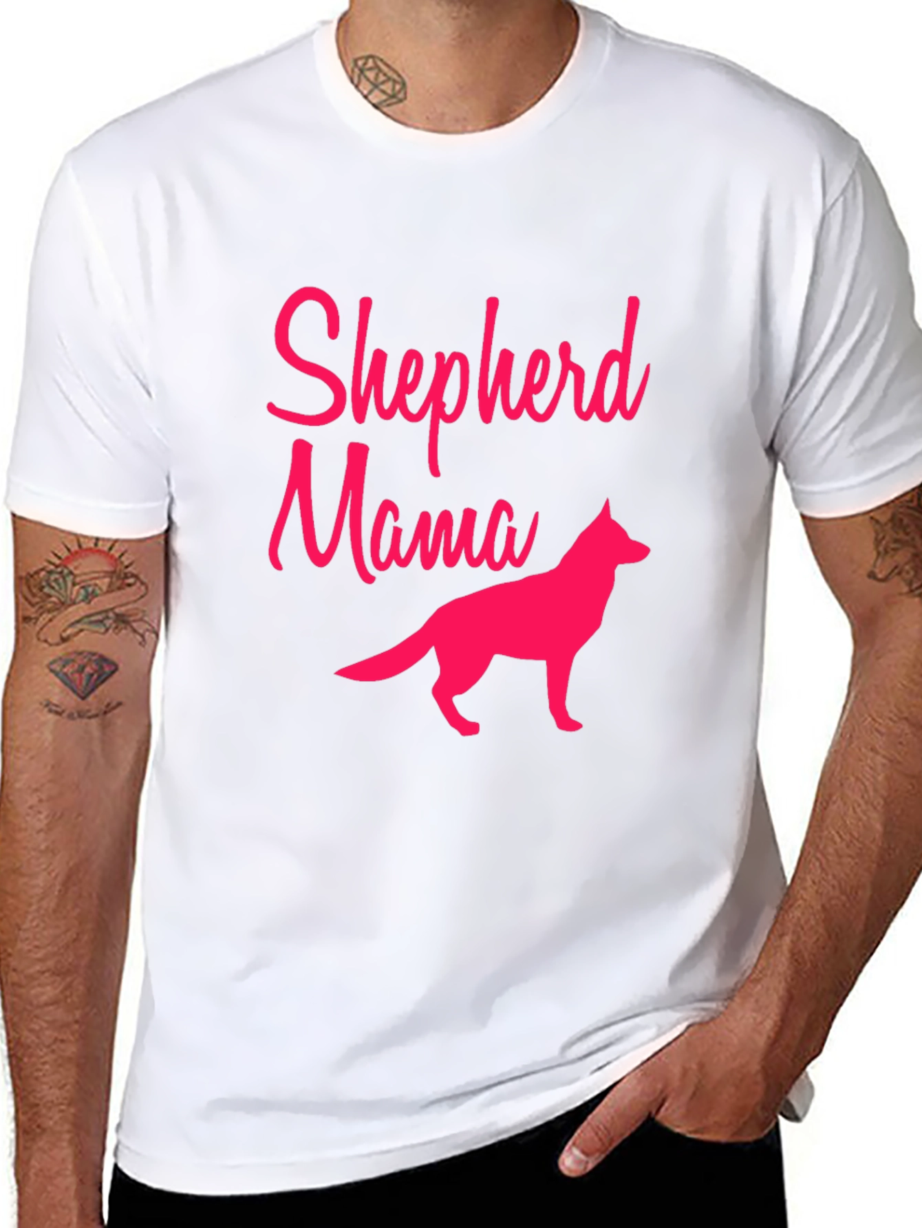Shepherd Mama T-Shirt - Dog Lover Tee