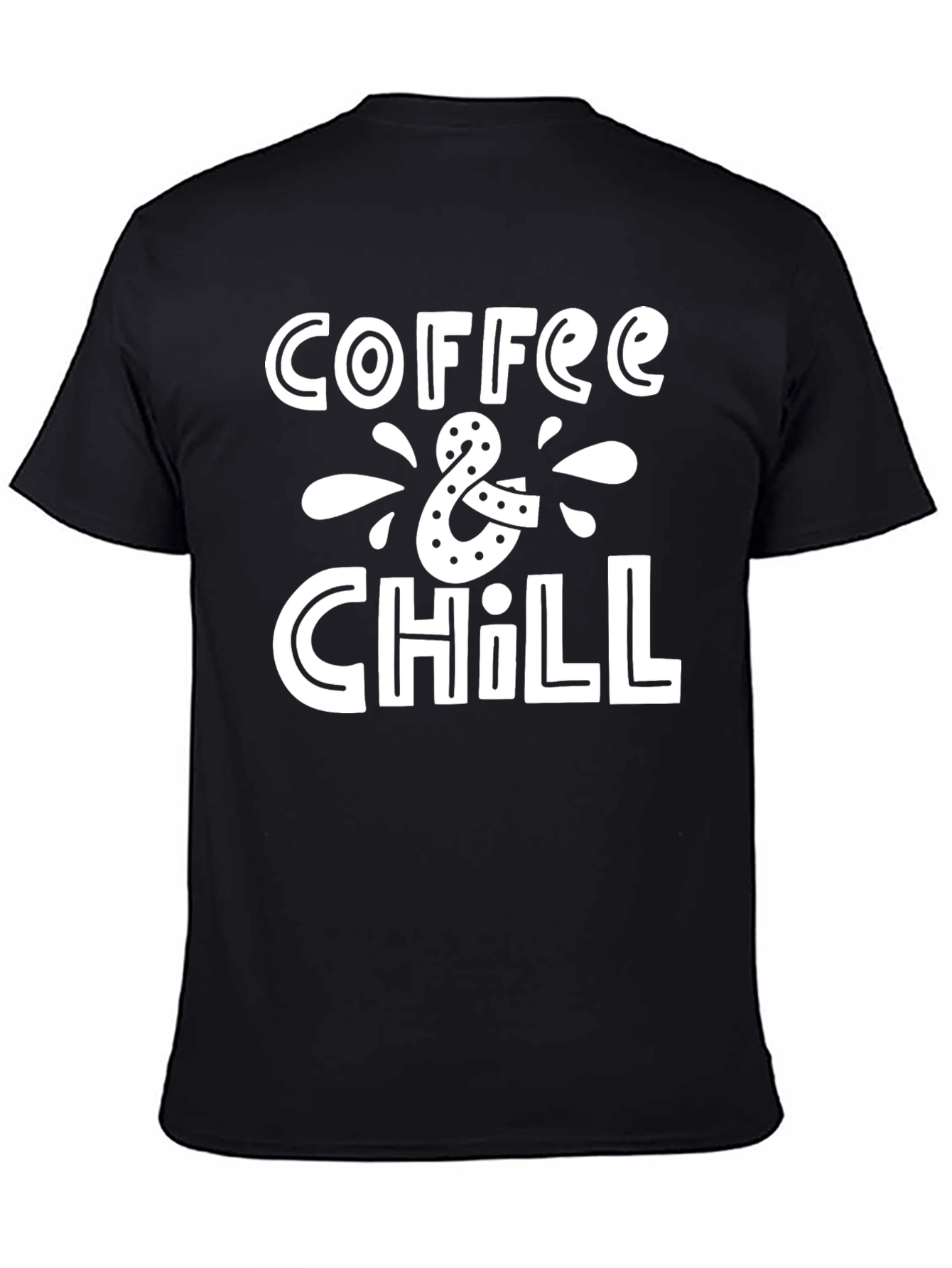 Coffee & Chill Graphic Tee - Relaxed Comfort