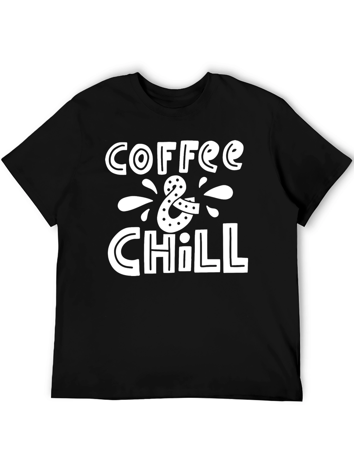 Coffee & Chill Graphic Tee - Relaxed Comfort