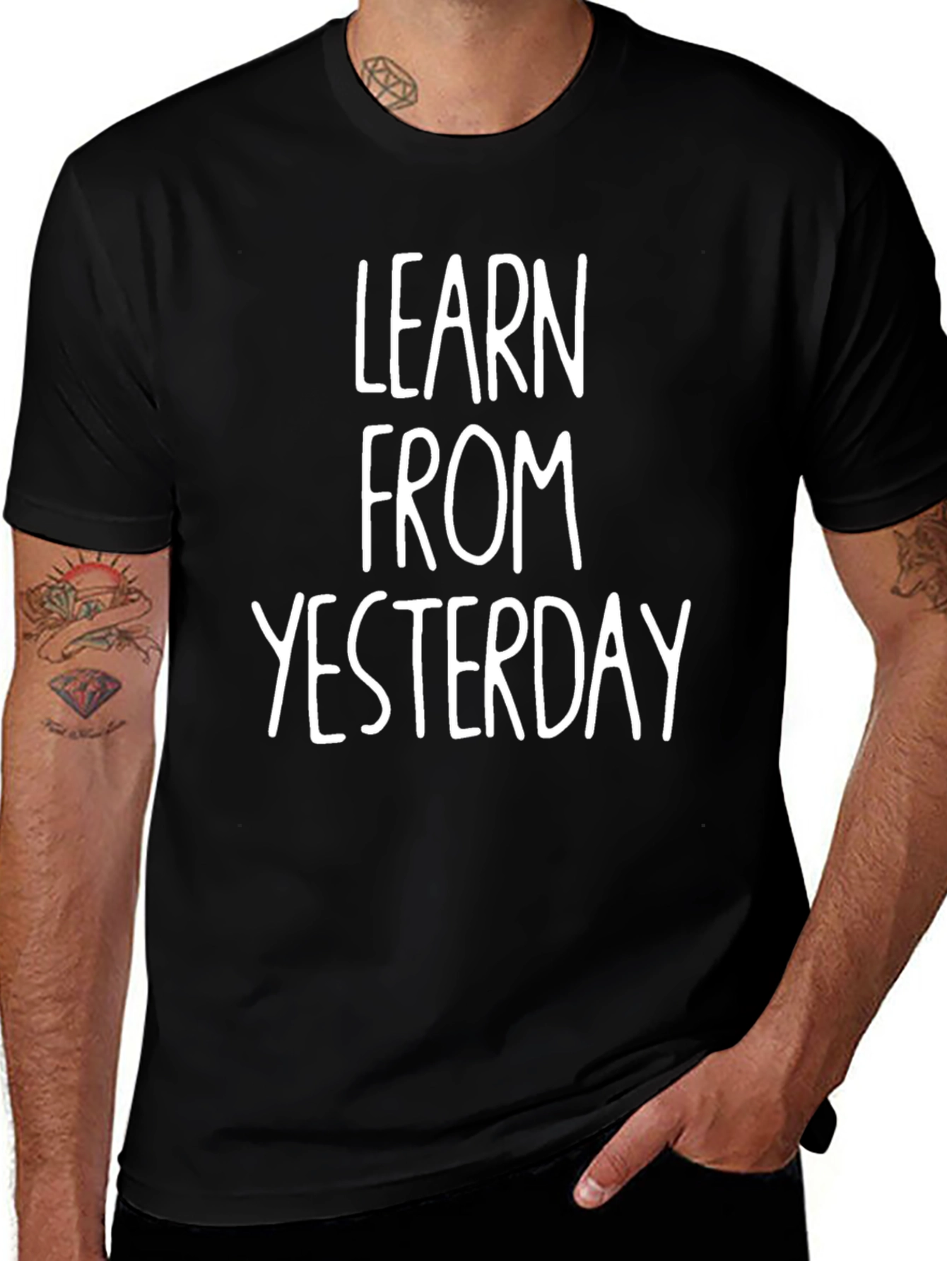 Learn From Yesterday Graphic Tee