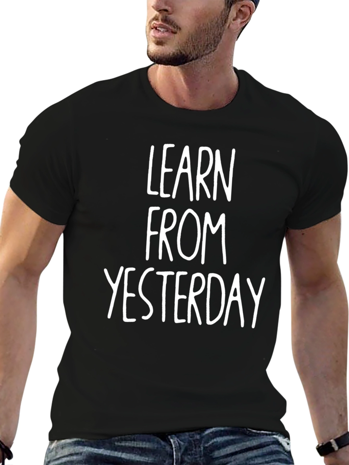 Learn From Yesterday Graphic Tee