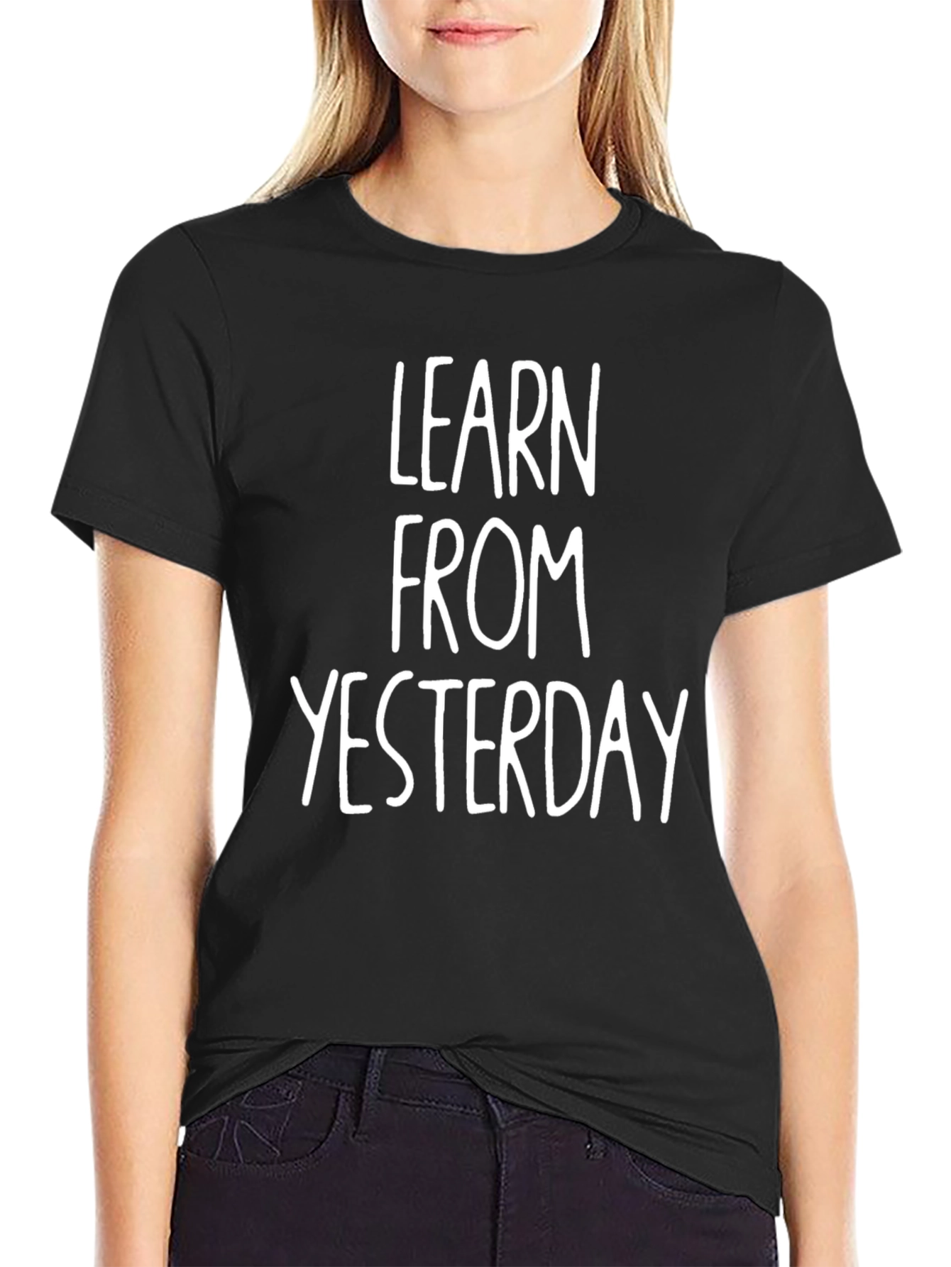 Learn From Yesterday Graphic Tee