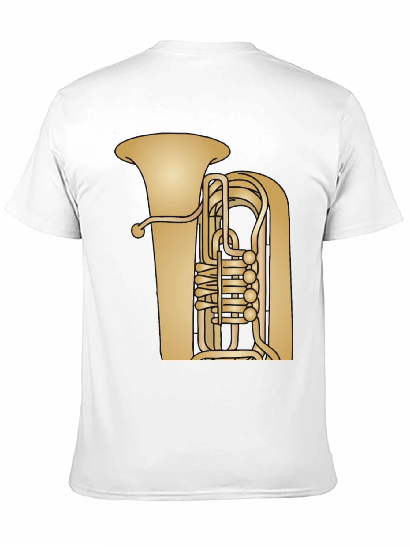 Tuba Graphic T-Shirt - Music Lover Apparel