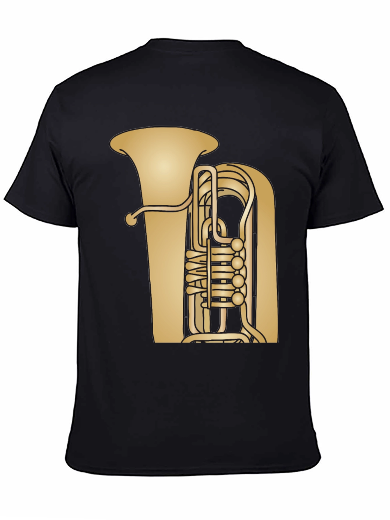 Tuba Graphic T-Shirt - Music Lover Apparel