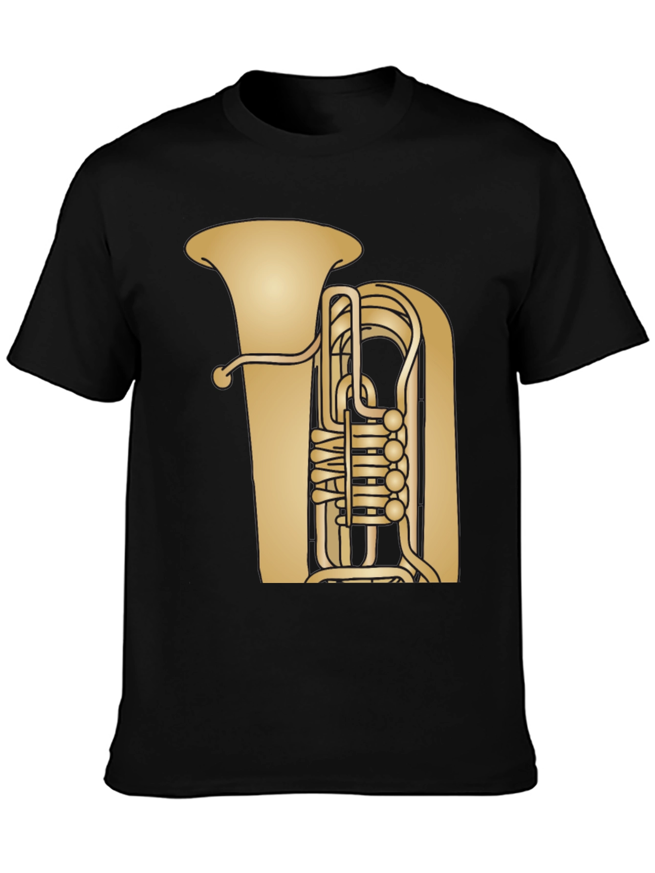 Tuba Graphic T-Shirt - Music Lover Apparel