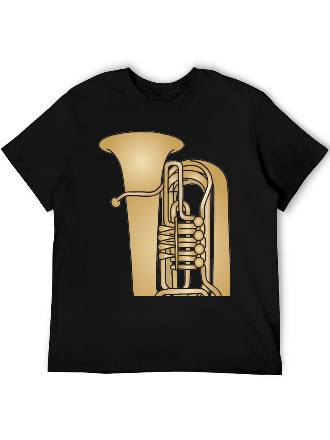 Tuba Graphic T-Shirt - Music Lover Apparel