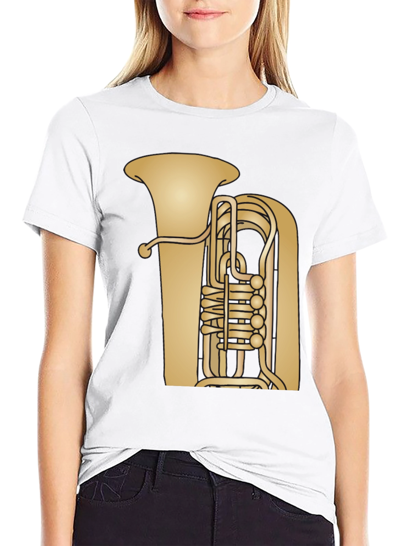 Tuba Graphic T-Shirt - Music Lover Apparel