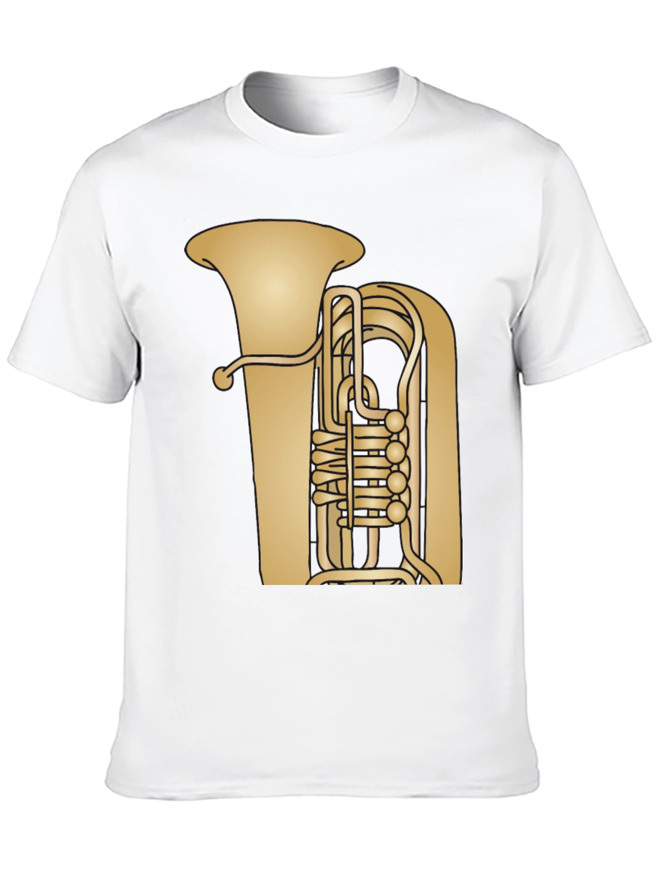 Tuba Graphic T-Shirt - Music Lover Apparel