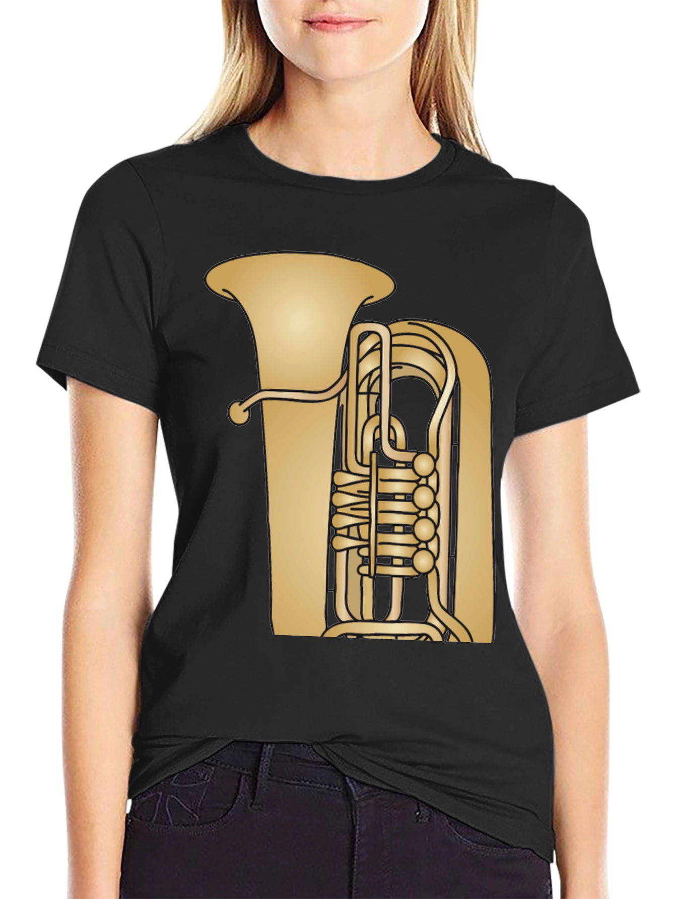 Tuba Graphic T-Shirt - Music Lover Apparel