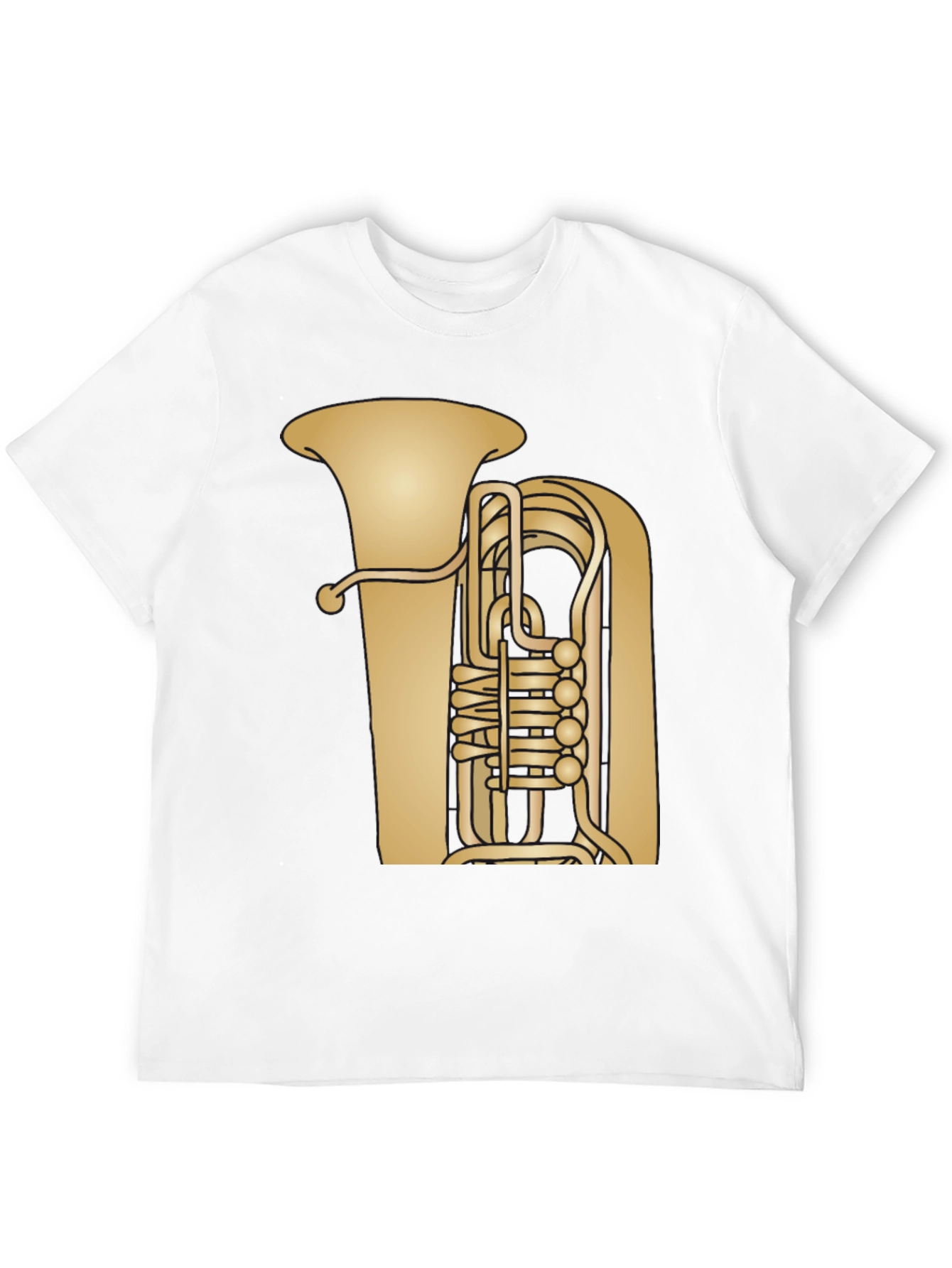 Tuba Graphic T-Shirt - Music Lover Apparel